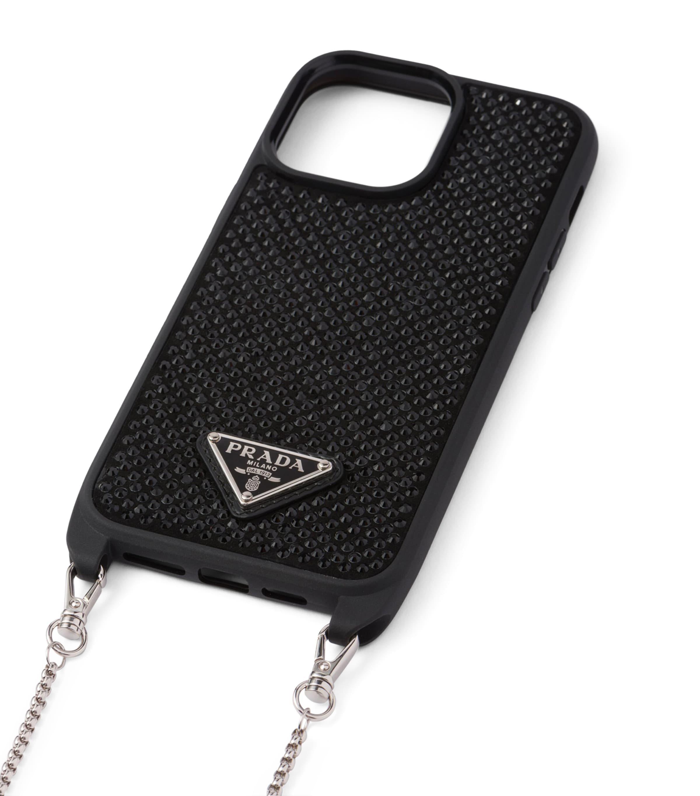 Prada Embellished iPhone 14 Pro Case | Harrods UK