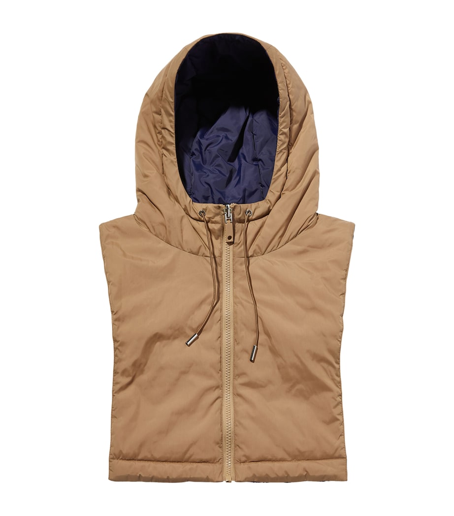 Reversible Gilet CAMEL Image 1