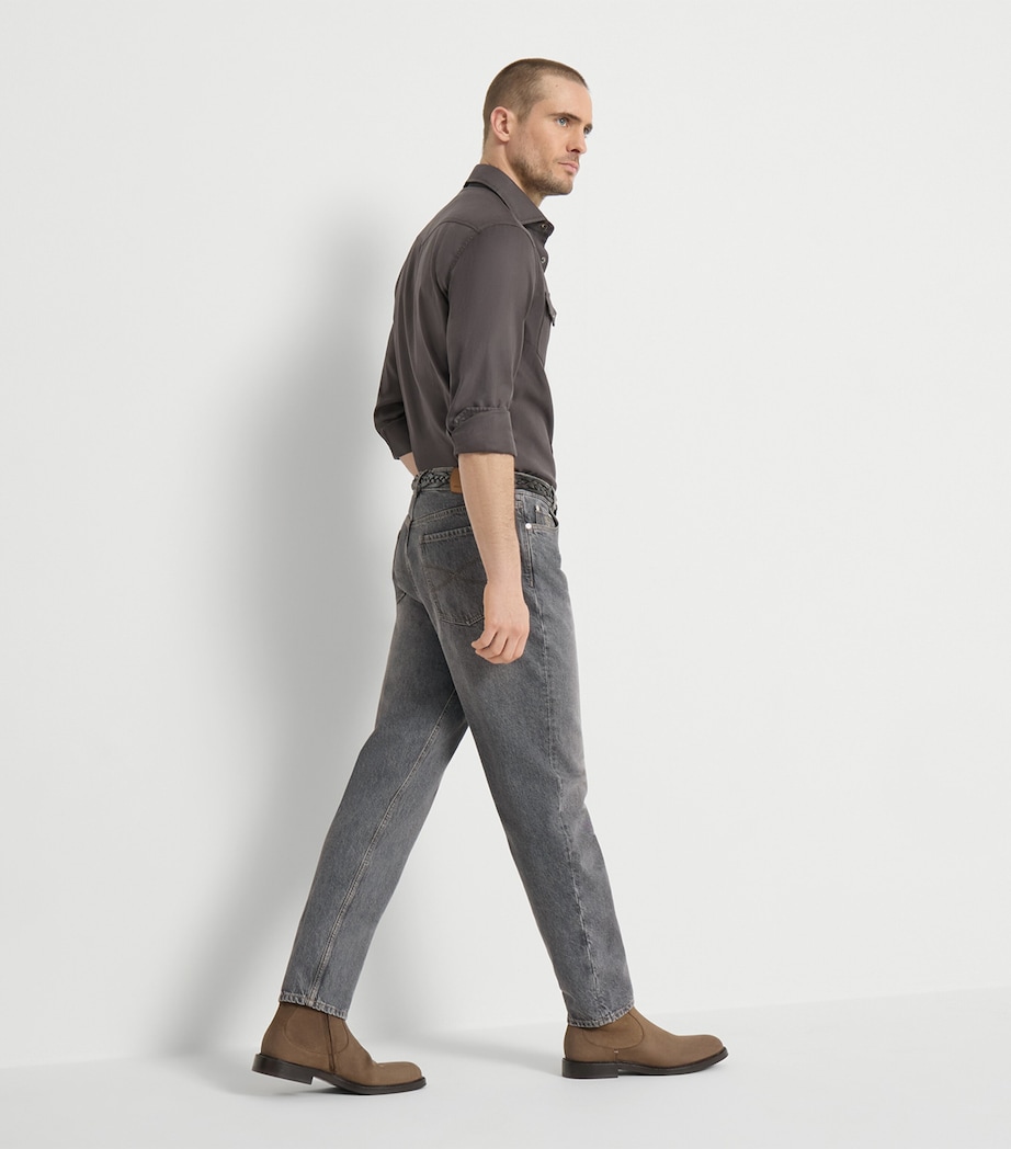 Brunello Cucinelli Mens Iconic Straight Jeans Image 4