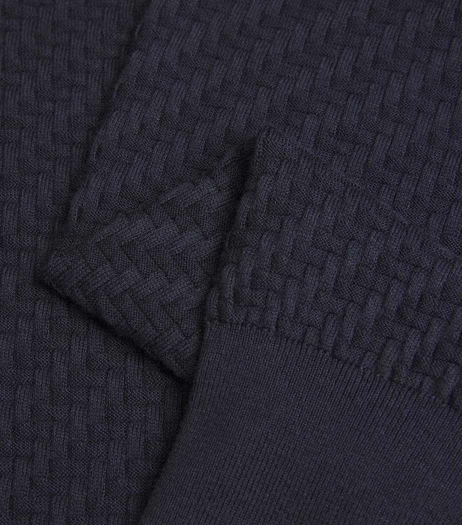 Cotton-Silk-Cashmere Zipped Sweater 4100 Image 5