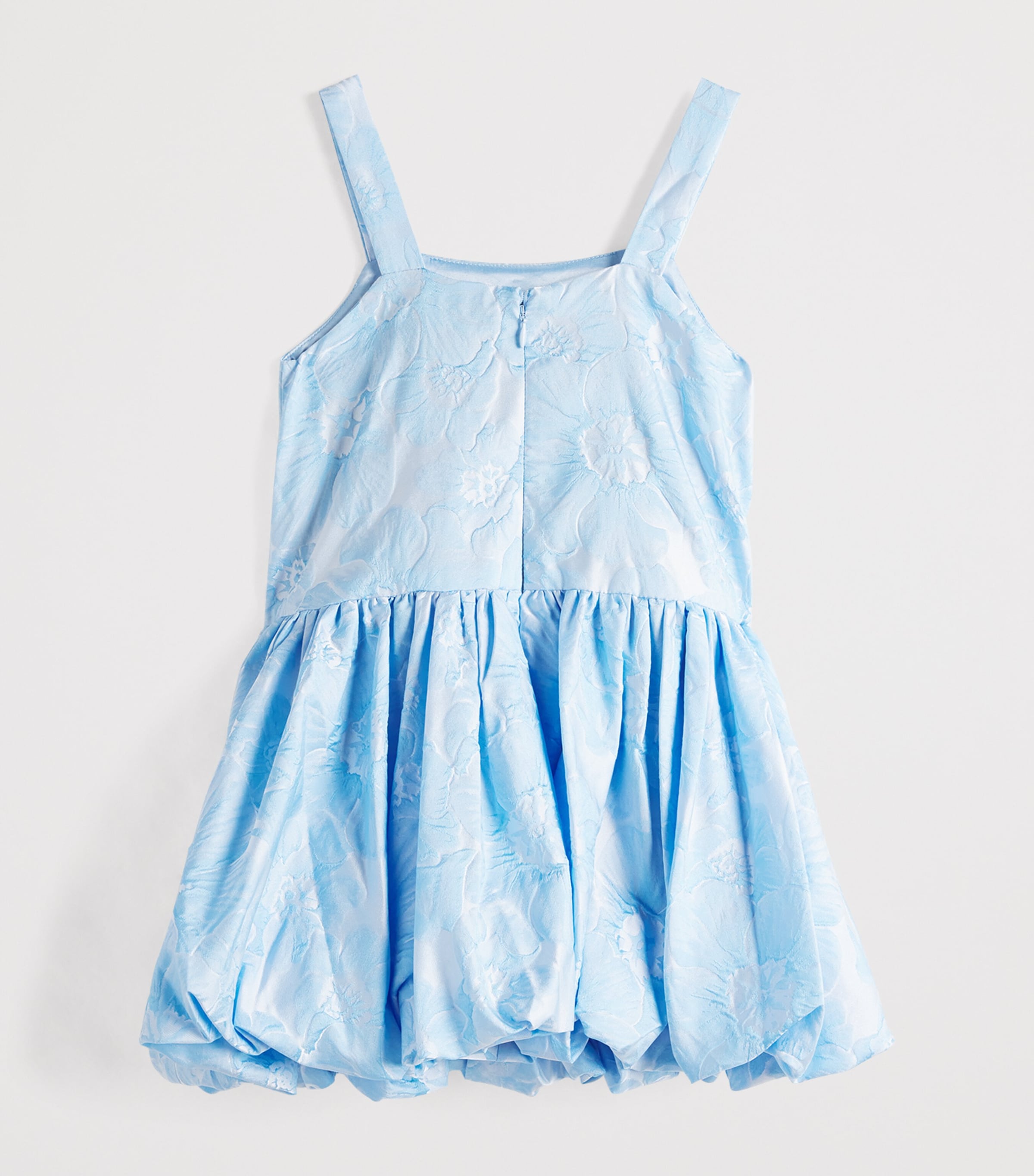 Bardot Junior Embossed Elianna Dress (4-14 Years) Blue Bell Image 2