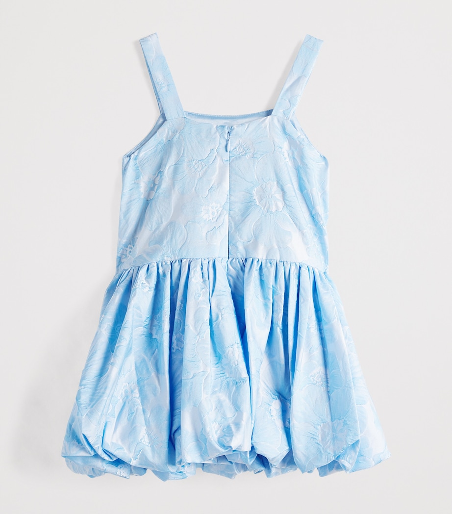 Bardot Junior Embossed Elianna Dress (4-14 Years) Blue Bell Image 2