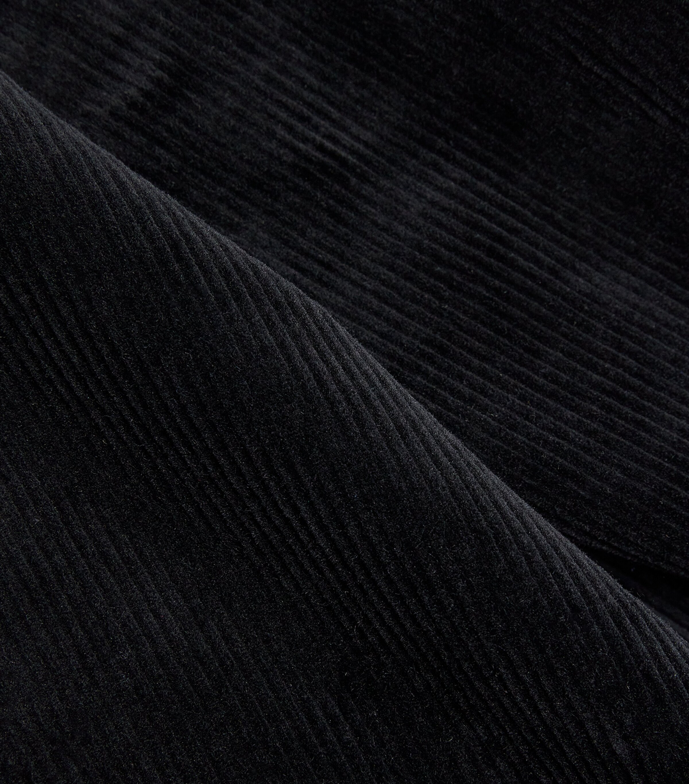 Cotton-Blend Corduroy Trousers BLACK Image 5