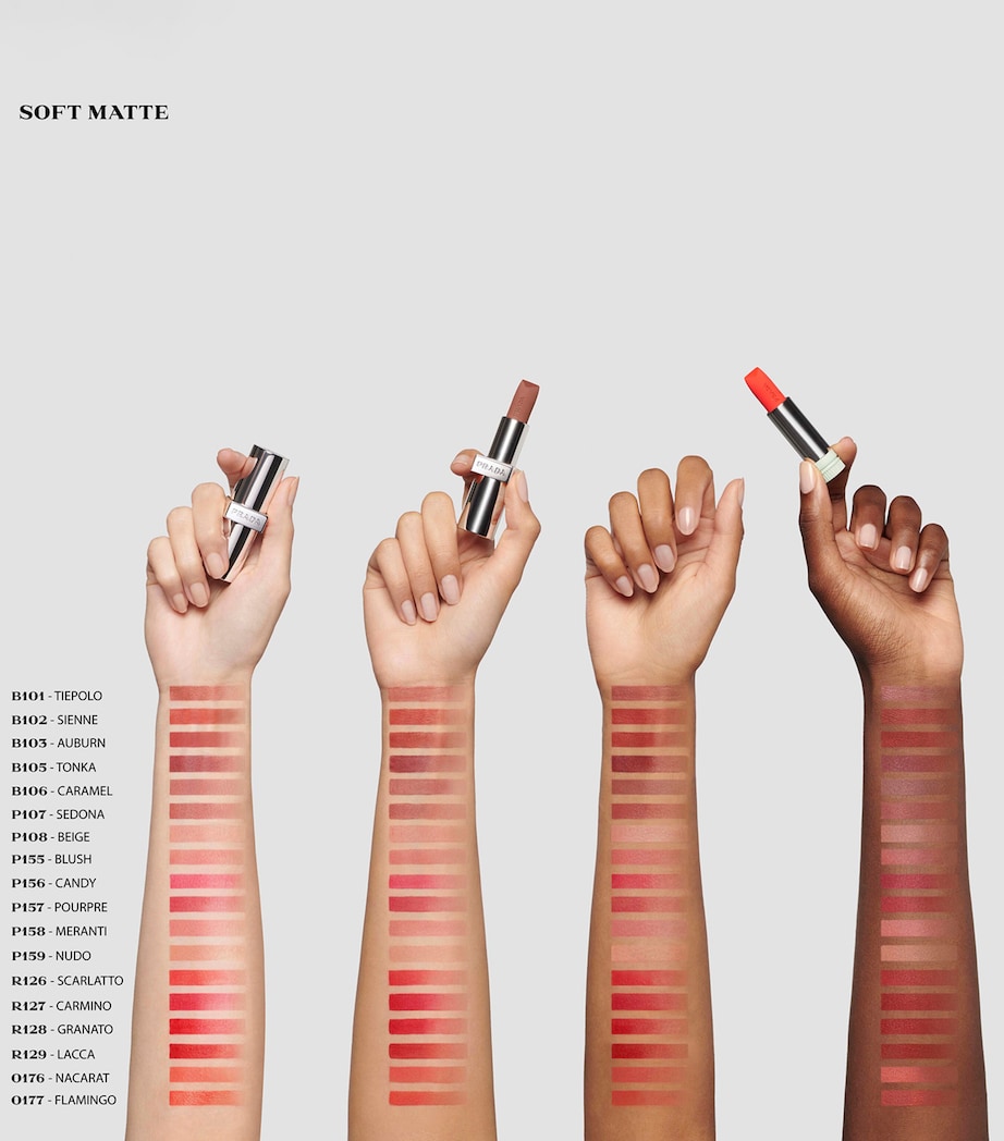 Prada Monochrome Hyper Matte Lipstick - Refill B107 Image 3