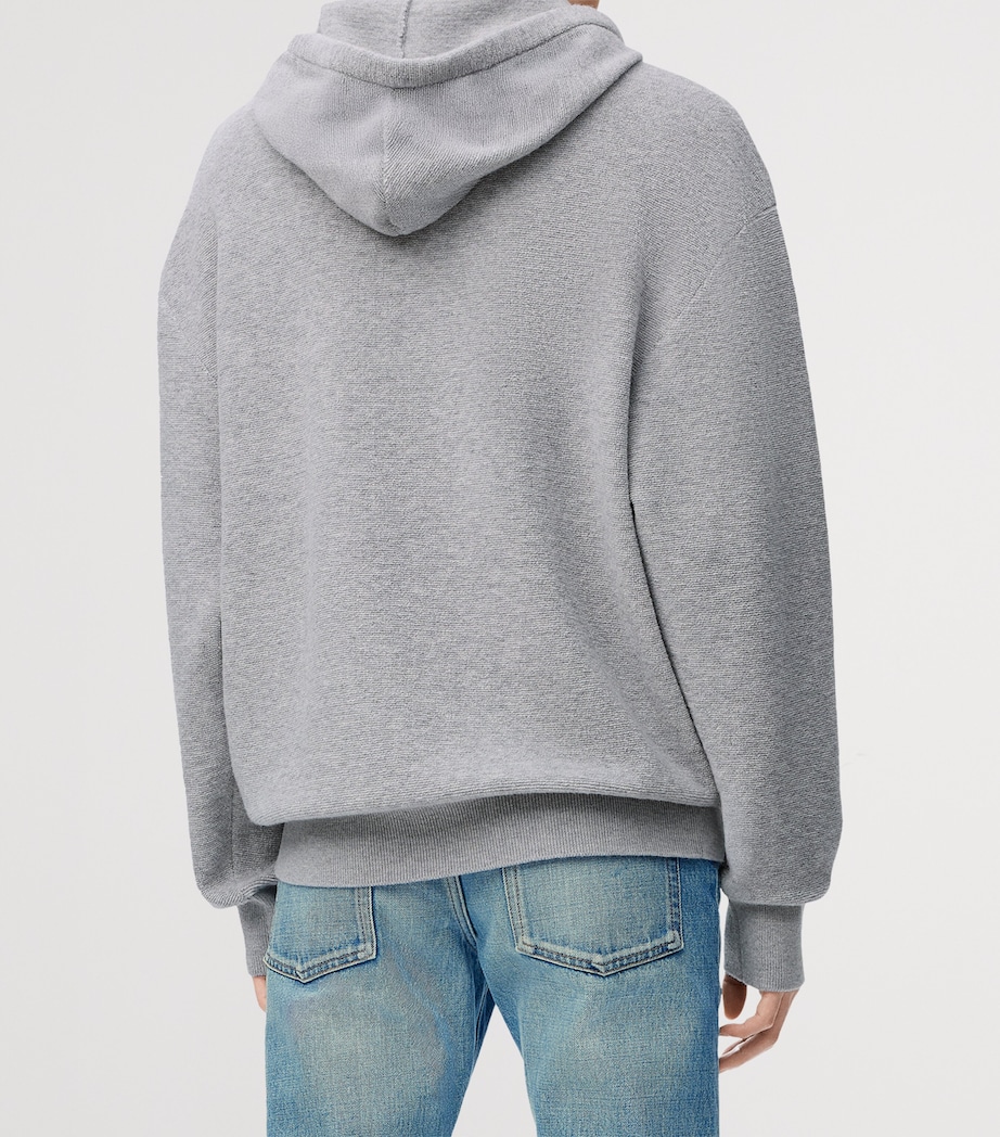 Wool Anagram Hoodie LIGHT GREY MELANGE Image 4