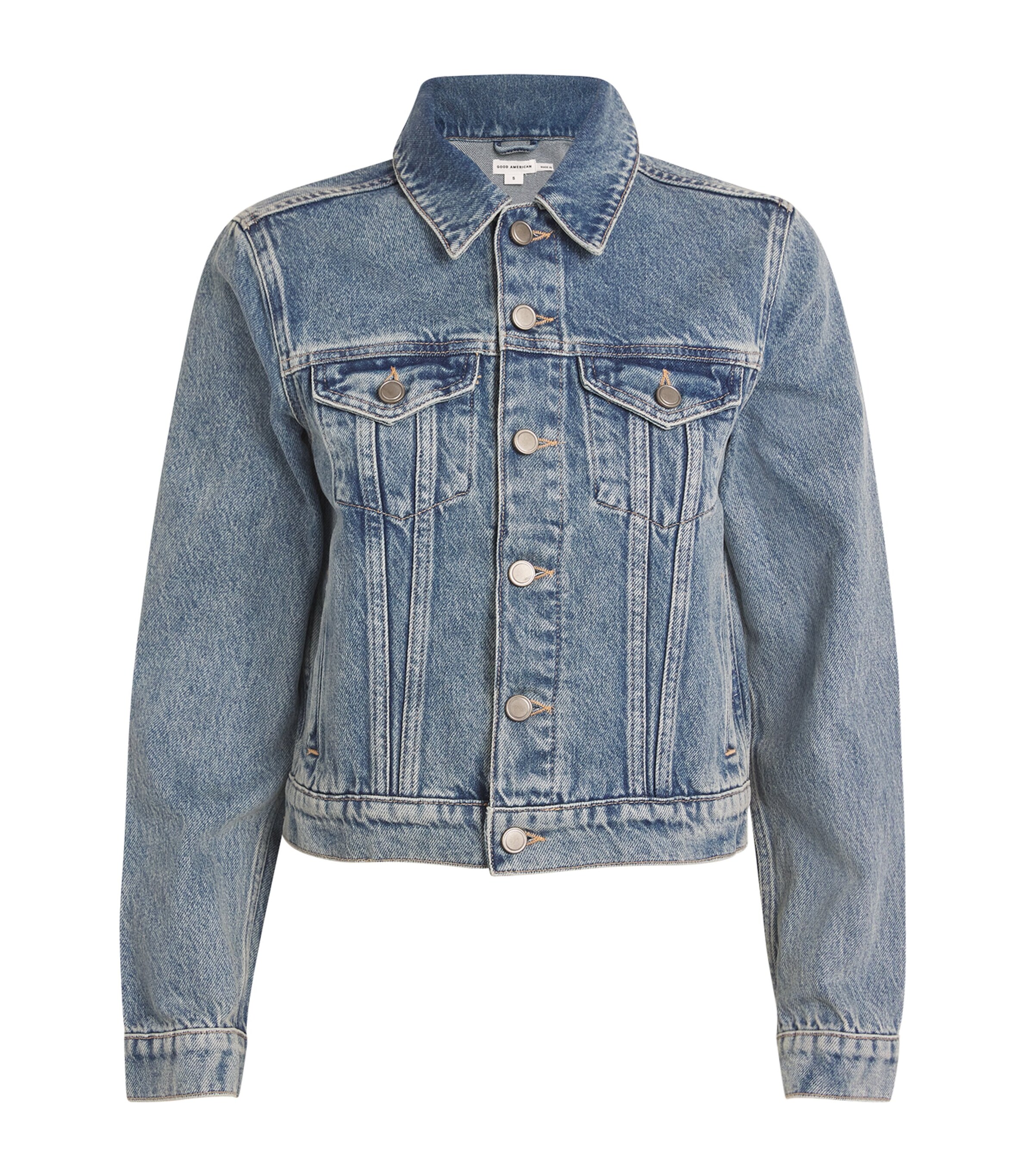 GOOD AMERICAN SHRUNKEN TRUCKER JACKET