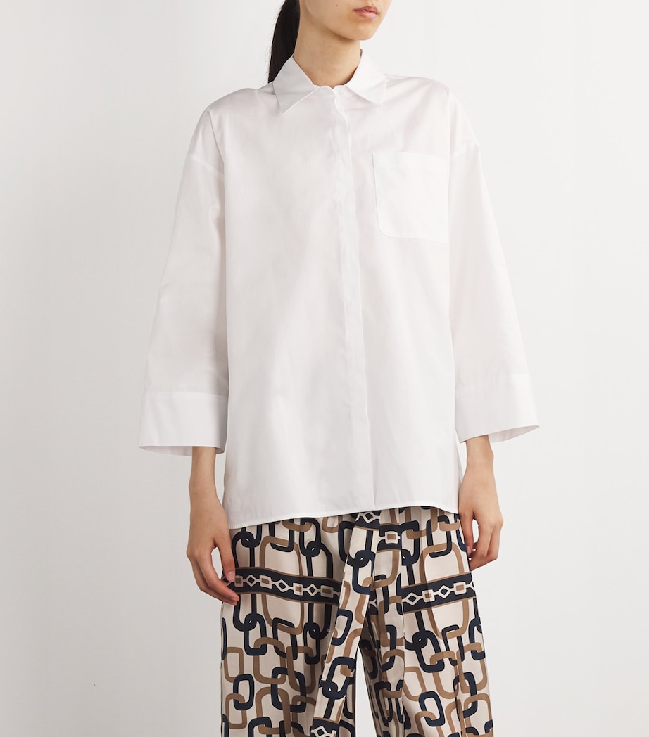 Cotton Shirt OPTICAL WHITE Image 3