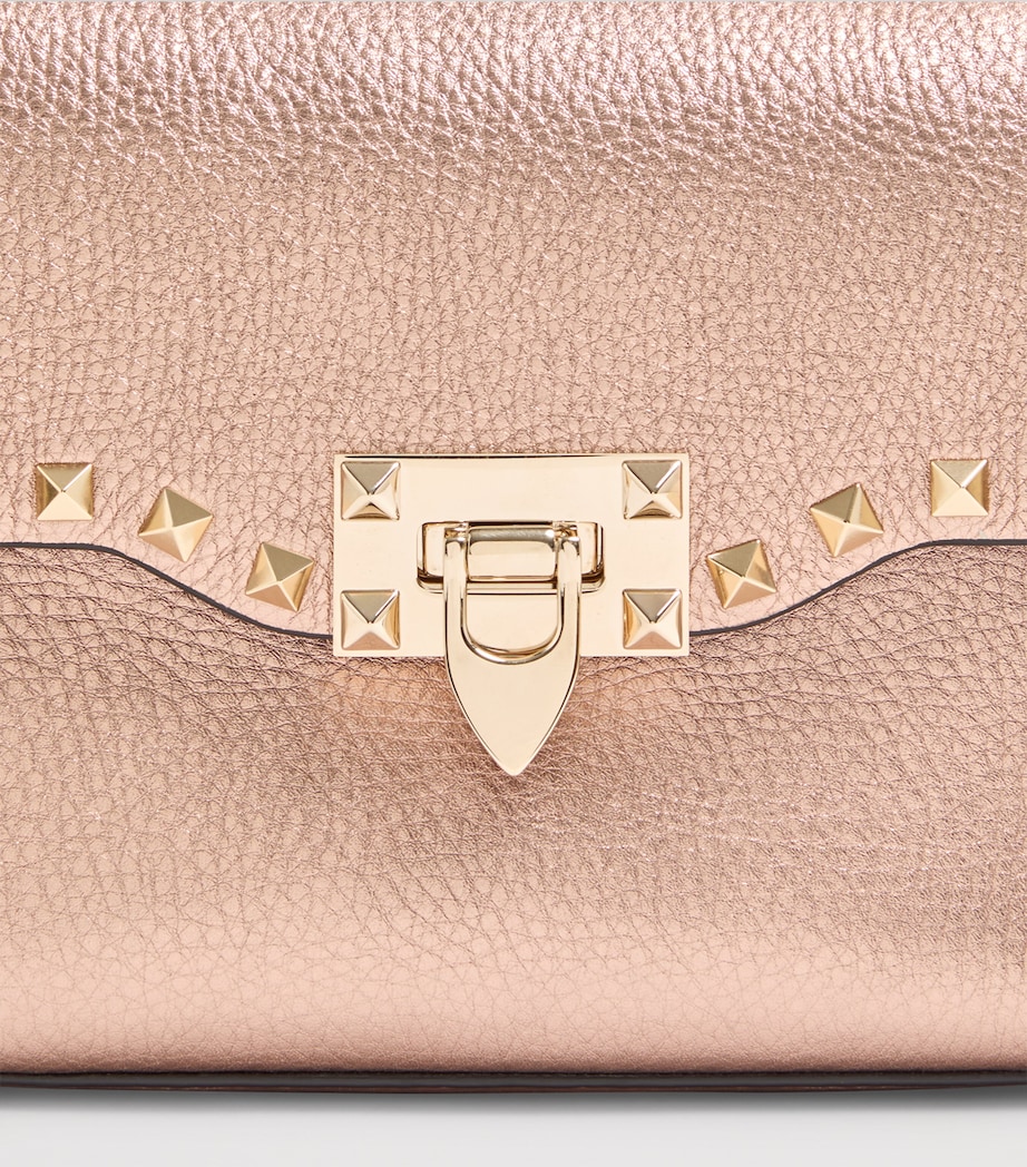 Small Leather Rockstud Shoulder Bag GF9 Image 6