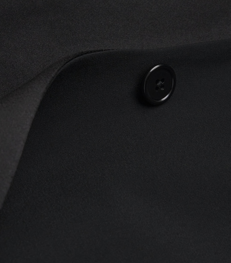 Wool Barathea Shawl Collar 2-Piece Tuxedo BLACK Image 5