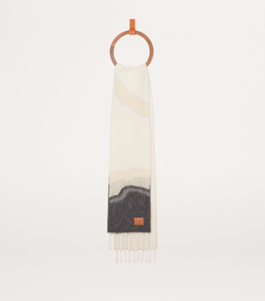 Alpaca-Blend Marble Scarf LIGHT BEIGE/MULTI Image 3