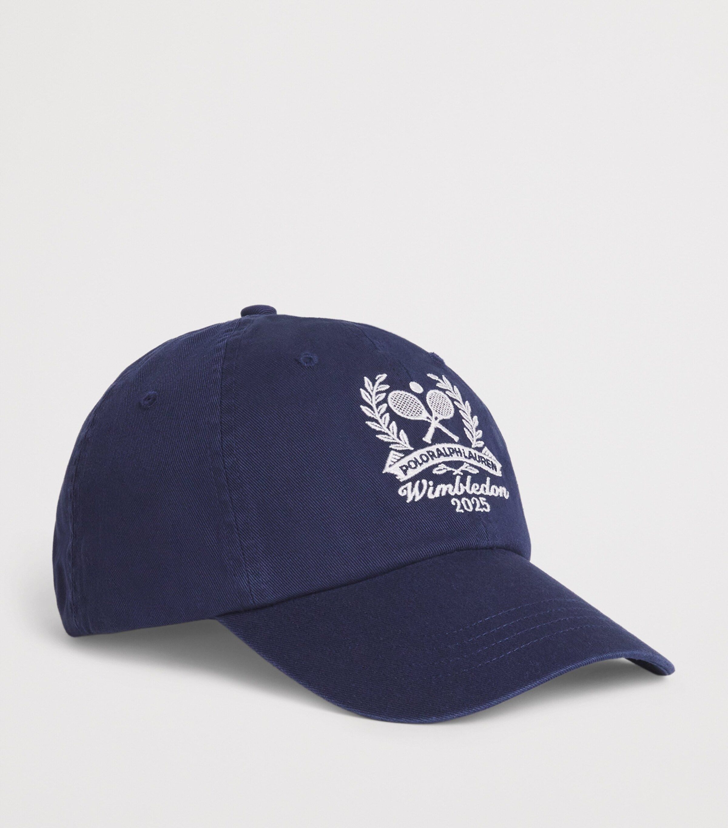 Ralph Lauren x Wimbledon ロゴ キャップ 刺繍入り RLX Ralph Lauren x Wimbledon Cotton Logo Cap | Harrods US