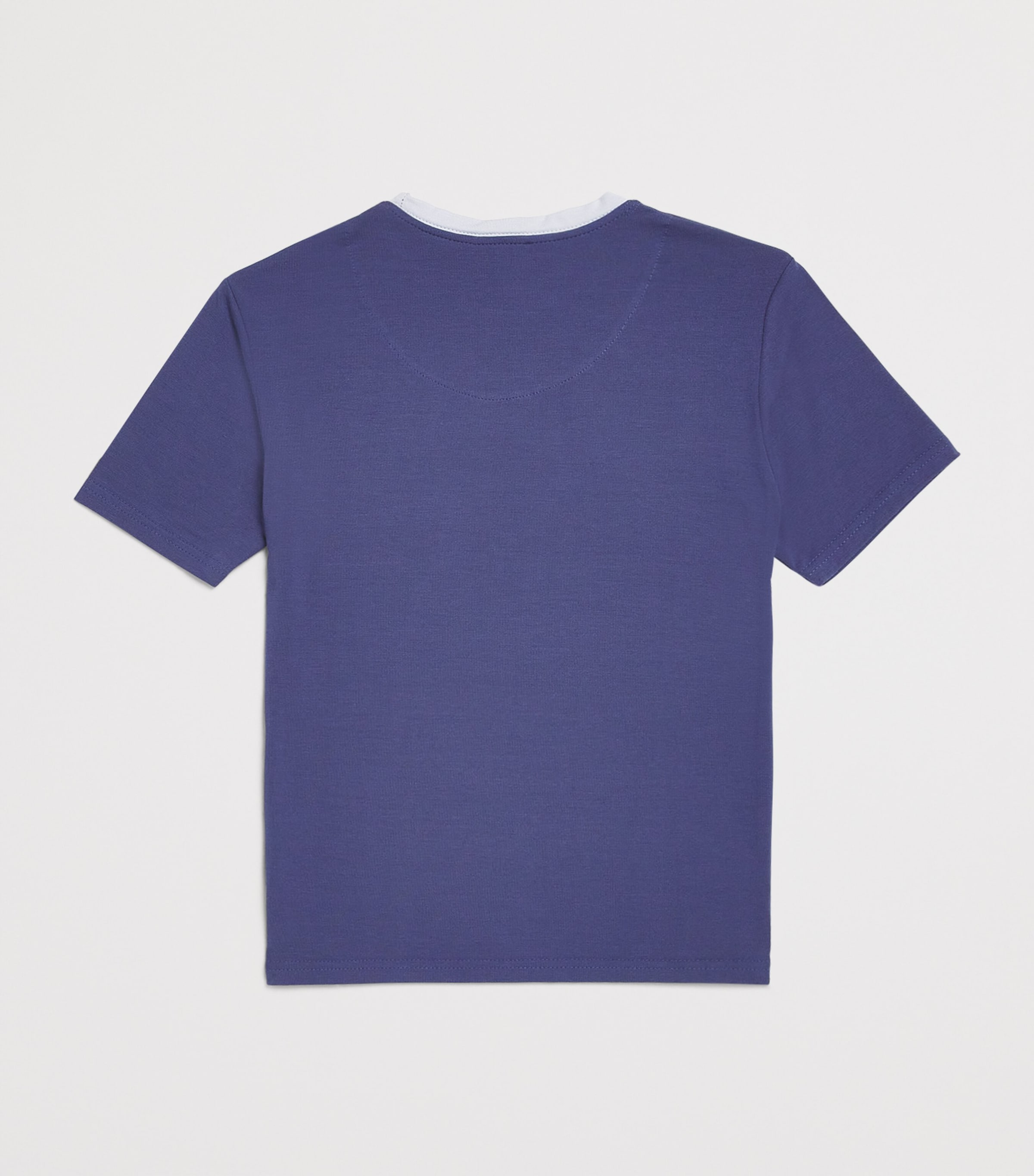 Smith Contrast-Trim Pyjama T-Shirt (4 - 16 Years) CORNBLUE LT BLUE Image 2