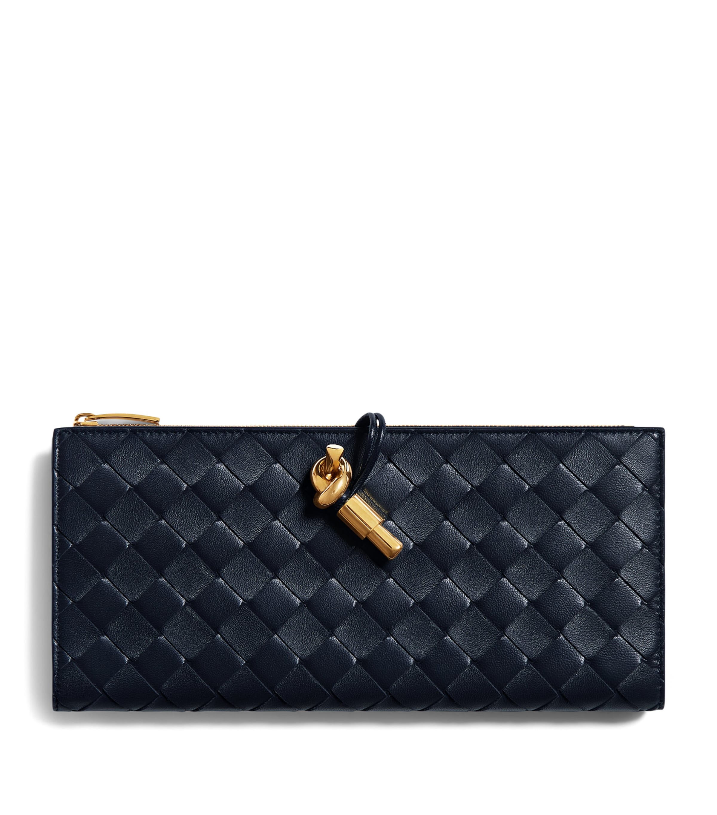 Bottega Veneta Leather Andiamo Bifold Wallet Image 1