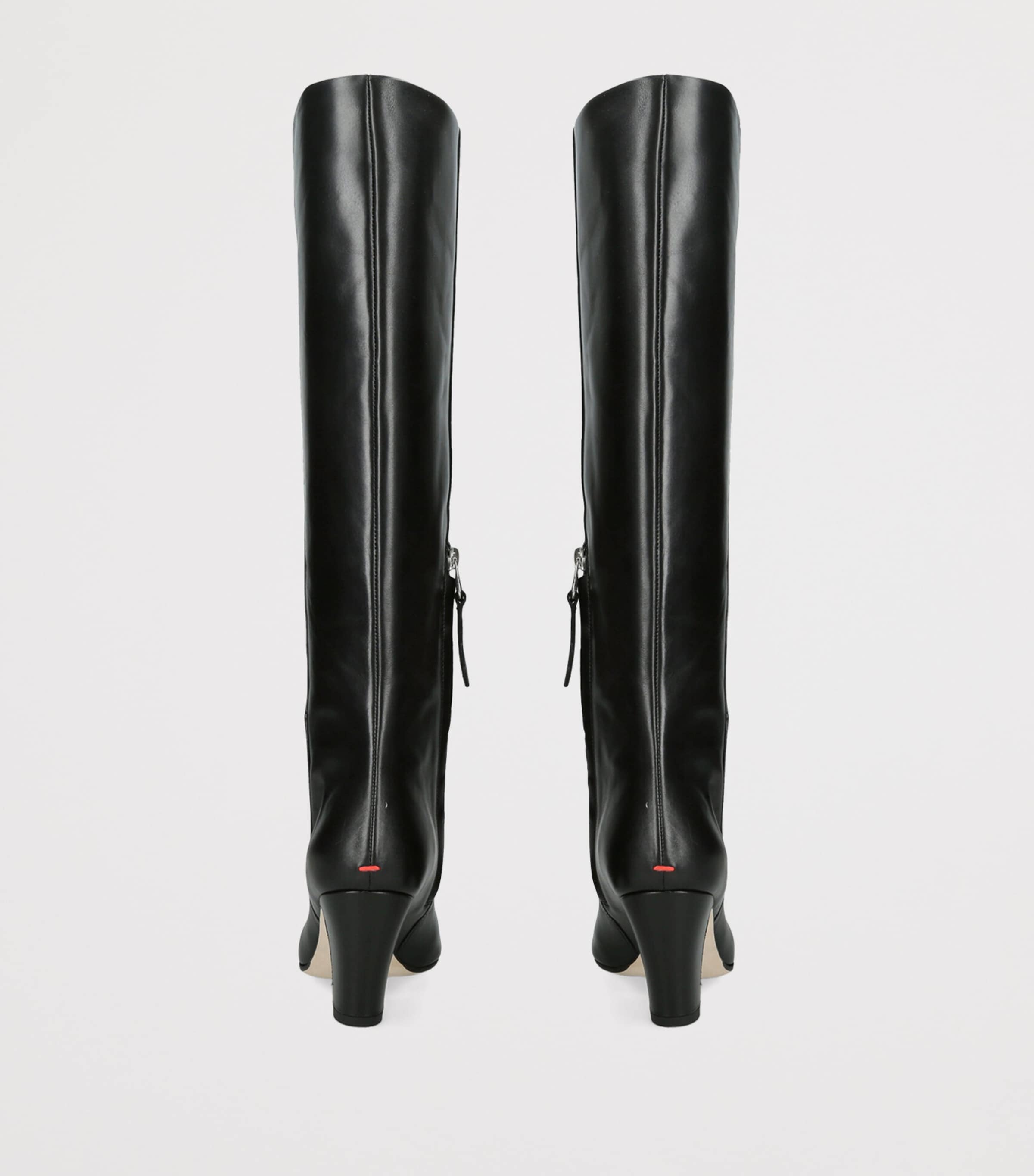 aeyde Leather Silva Knee-High Boots 75 Black Image 3