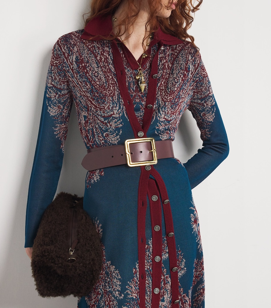 Leather Wide Belt R0108 Image 2