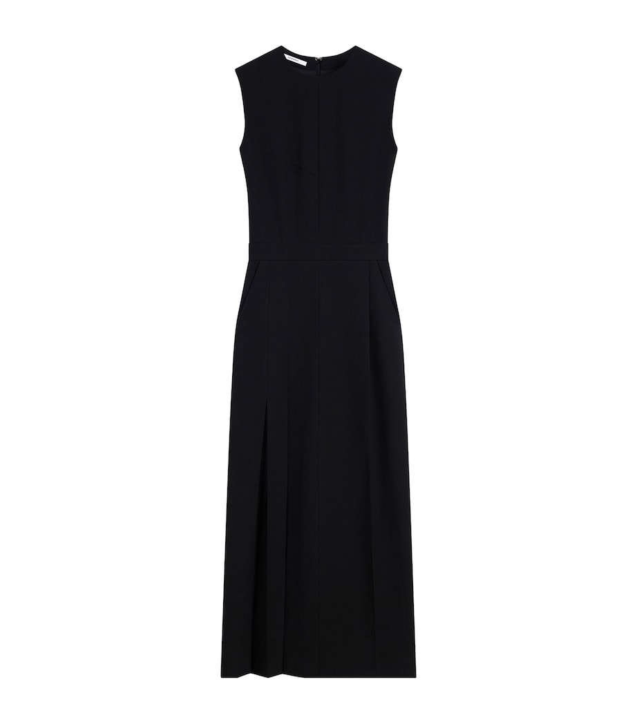Givenchy Womens Wool Sliced Midi Dress Image 1