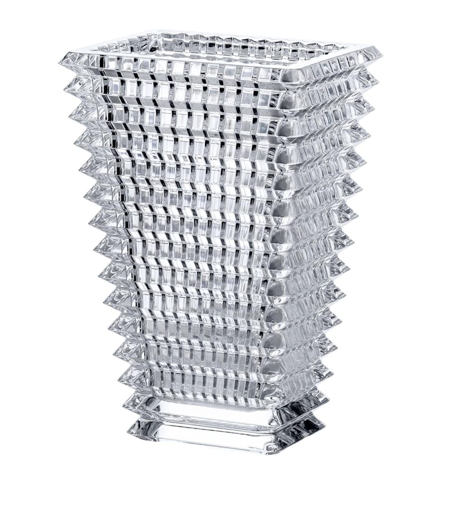 Medium Eye Rectangular Vase (20 cm) NO COLOUR Image 1