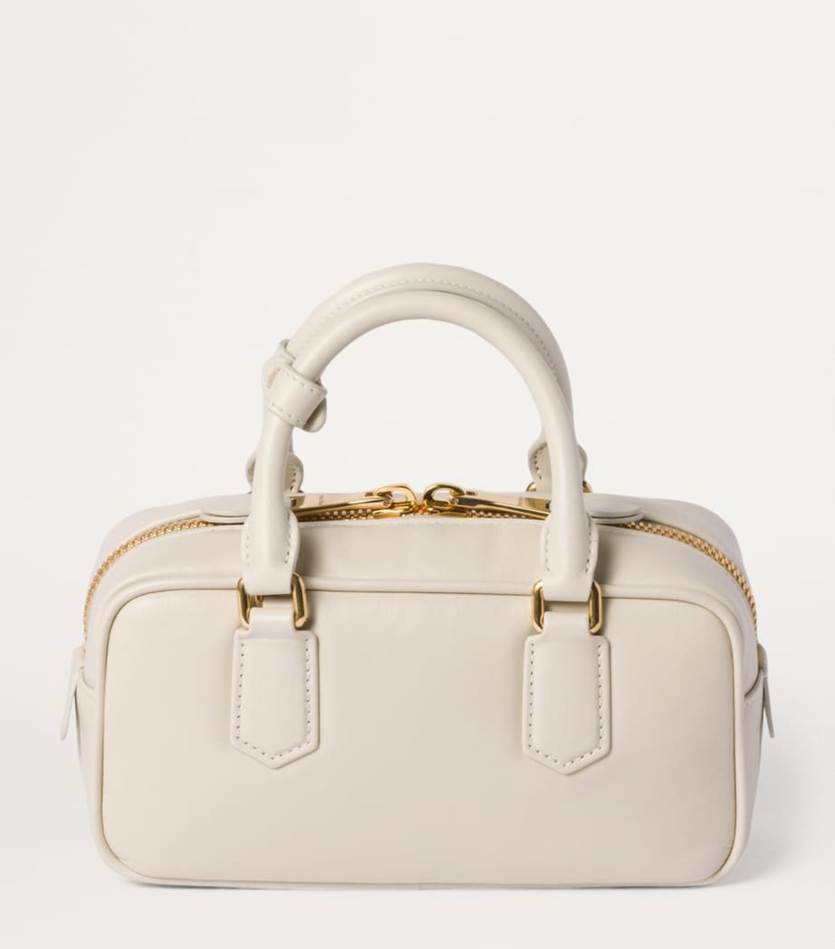 Leather Arcadie Top-Handle Bag F0K74 Image 3