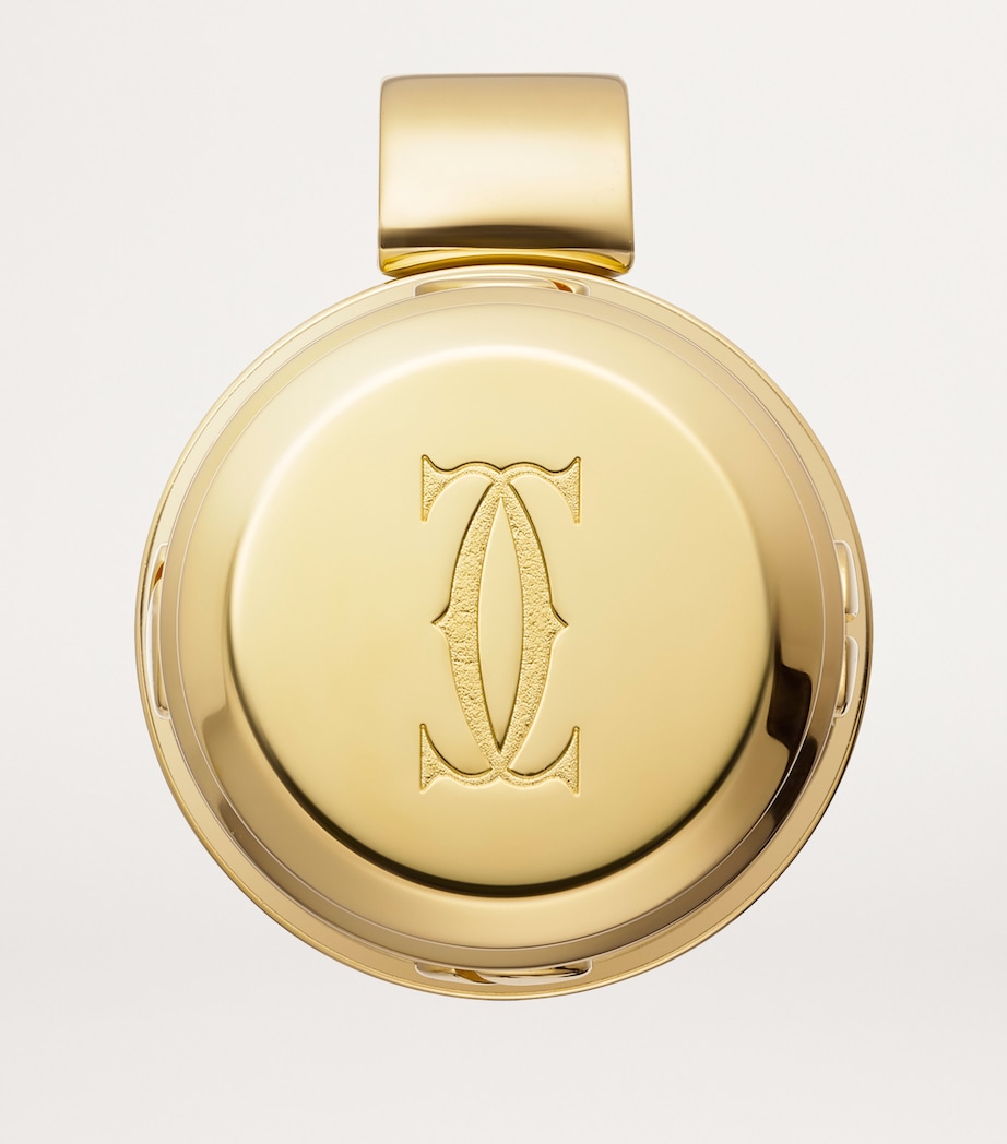 Santos de Cartier Ballpoint Pen BLACK & GOLD Image 7