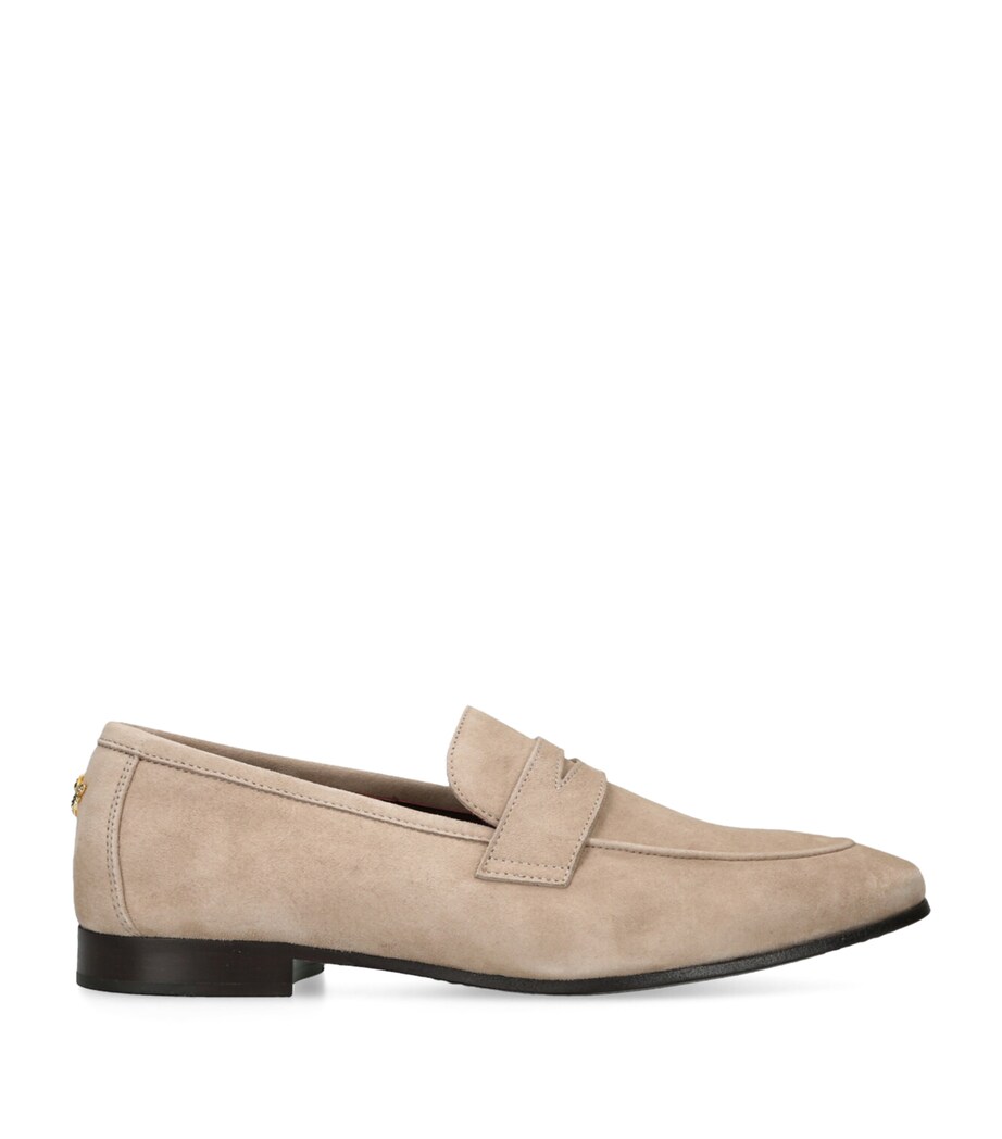 Bougeotte Suede Flaneur Loafers Camel Image 1