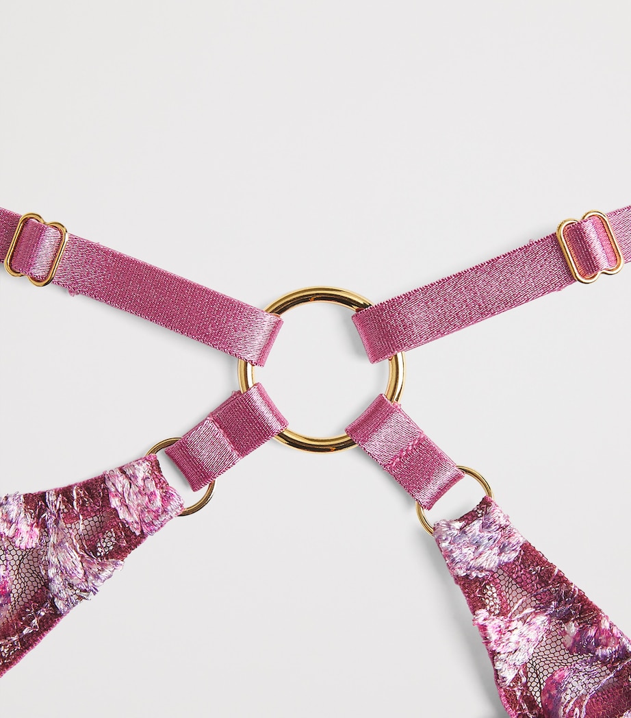 Open-Back Siren Briefs RASPBERRY Image 2