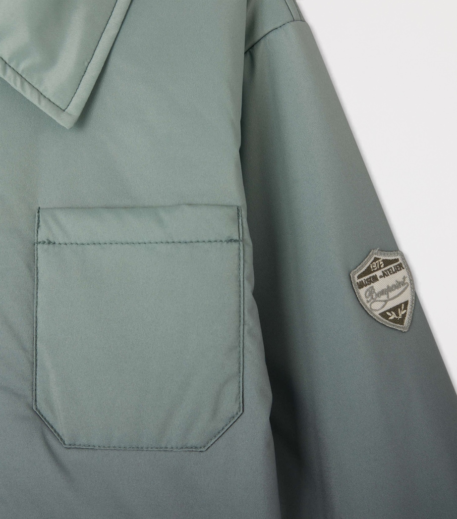 Bonpoint Ombré Laker Padded Overshirt (10-14 Years) Upb Emeraude Image 3