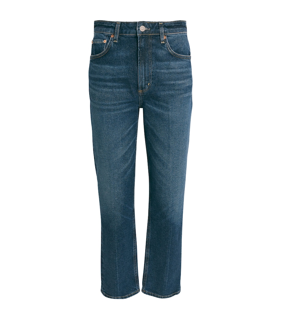 Citizens of Humanity Womens Zurie Ankle Straight Jeans Wndrlust (dk Indgo) Image 1