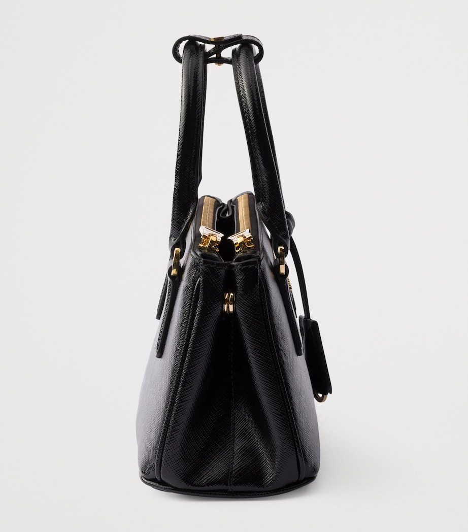 Mini Saffiano Leather Galleria Top-Handle Bag F0002 Image 5