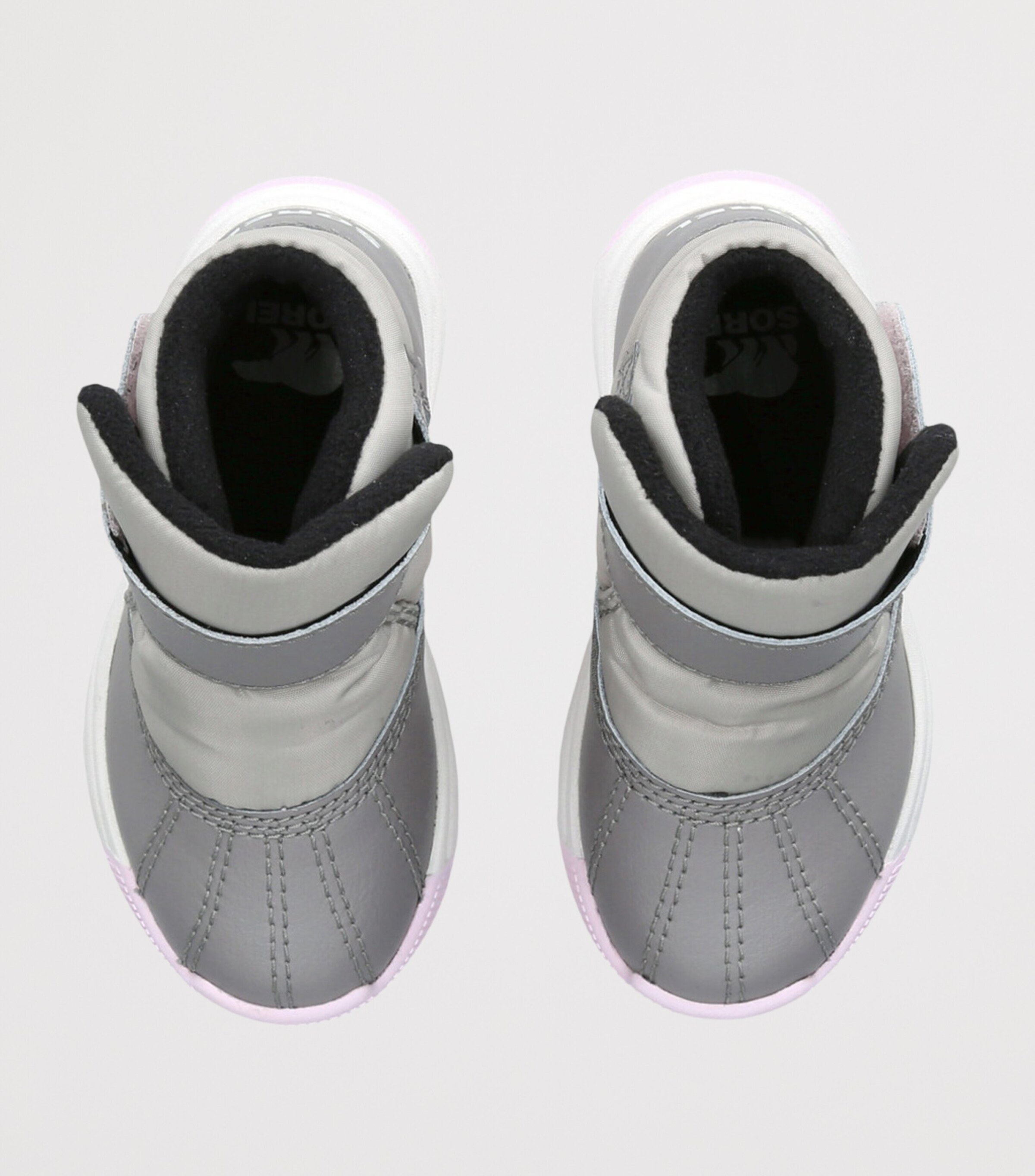 Whitney III Velcro Snow Boots GREY Image 4