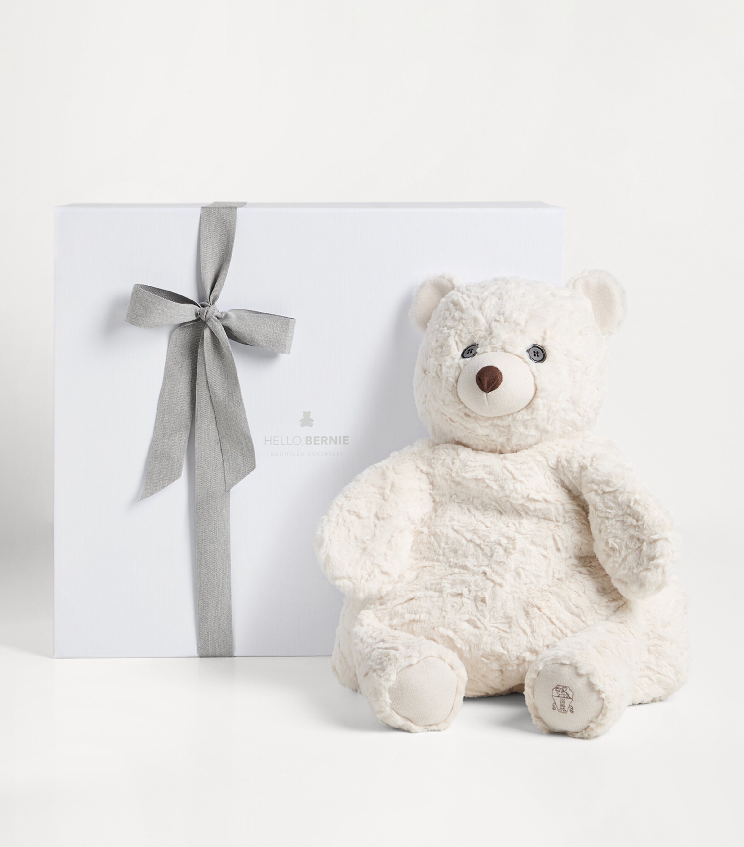 Brunello Cucinelli Kids Bernie Bear Pyjama Case Image 2