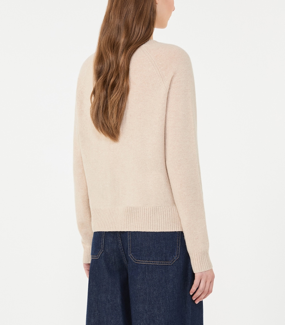 Weekend Max Mara Womens Cashmere Sweater Sand Image 3