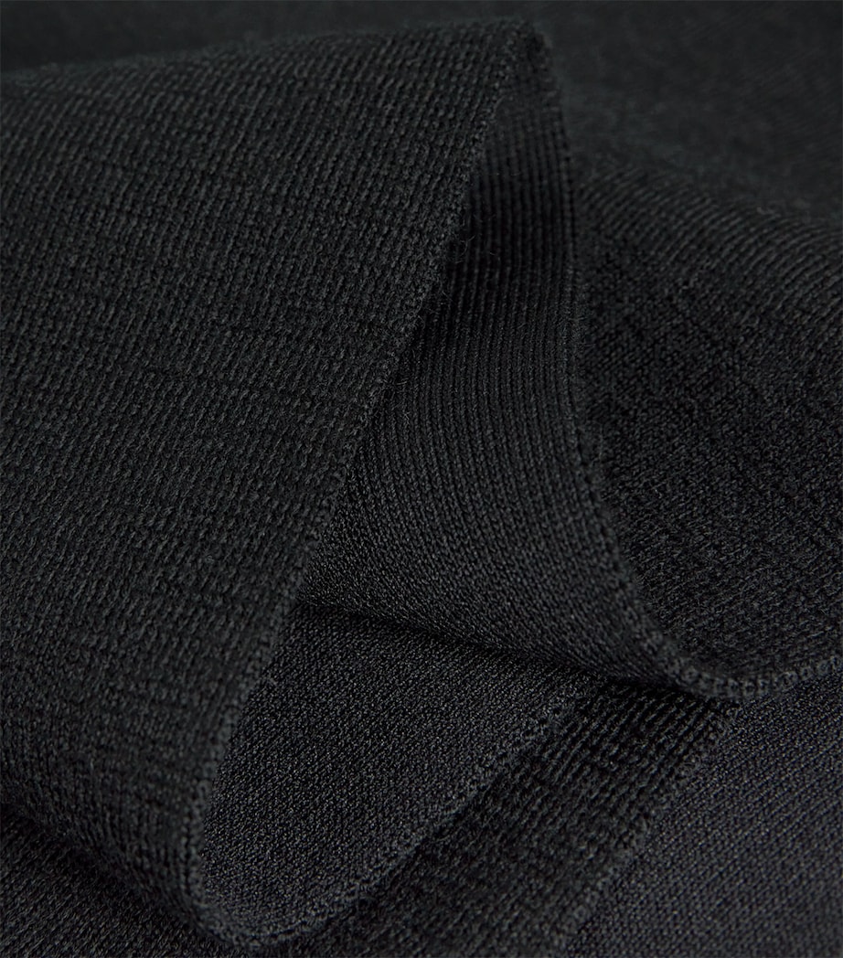 Knitted Mini Dress BLACK Image 5
