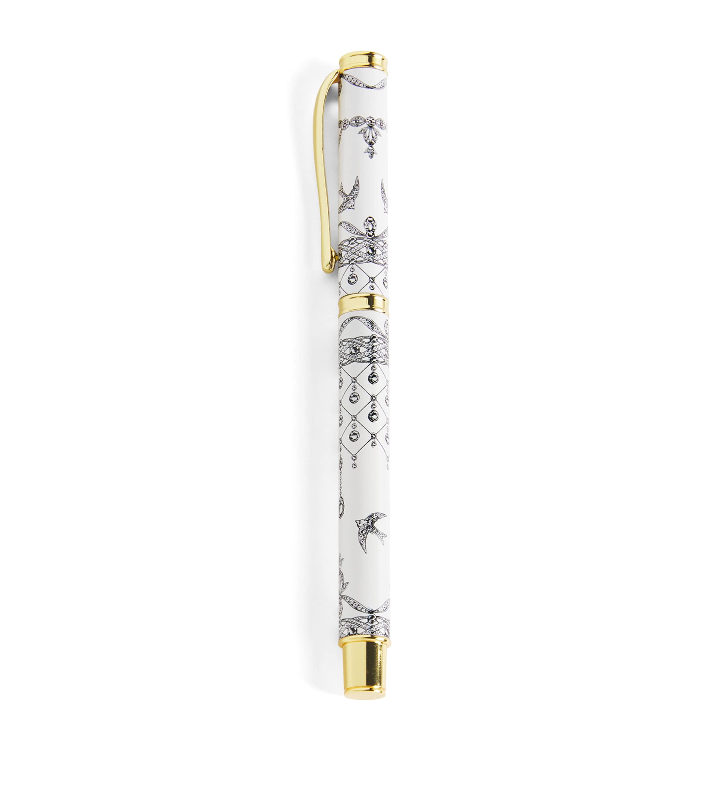 Harrods Printed Pen White Image 1