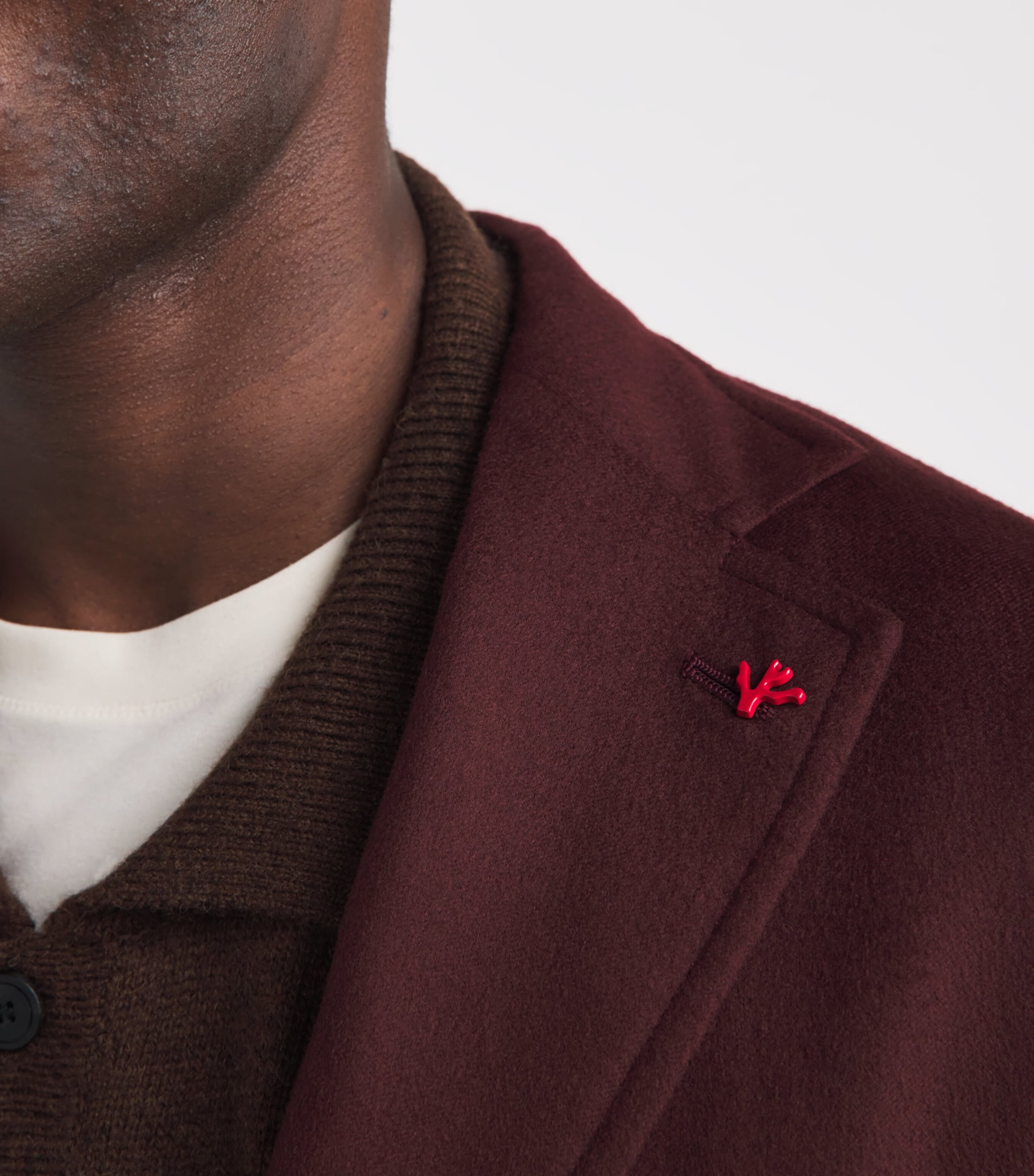 Isaia Mens Cashmere Lucio Blazer Image 3