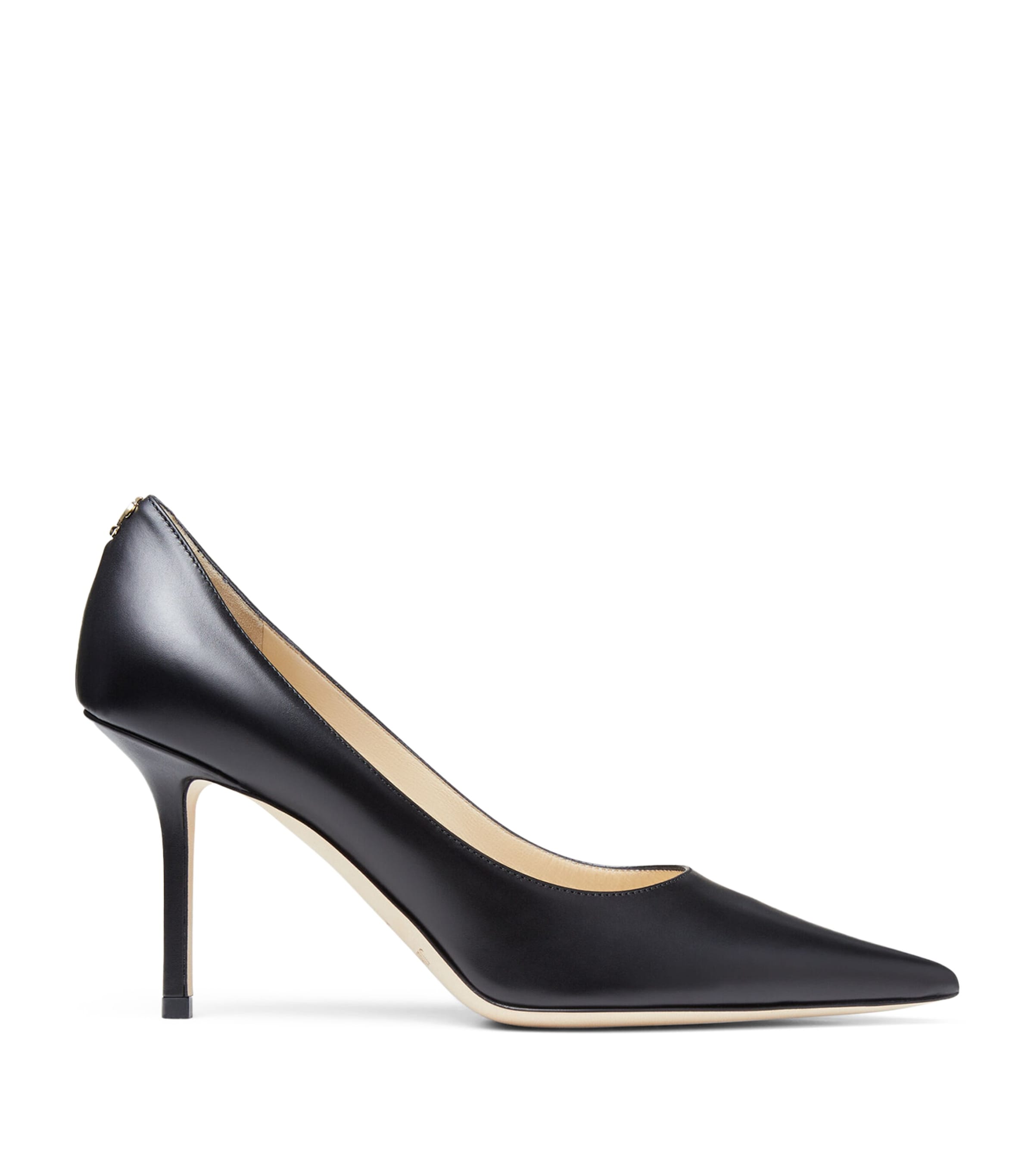 Jimmy Choo Black Leather Pumps In Black