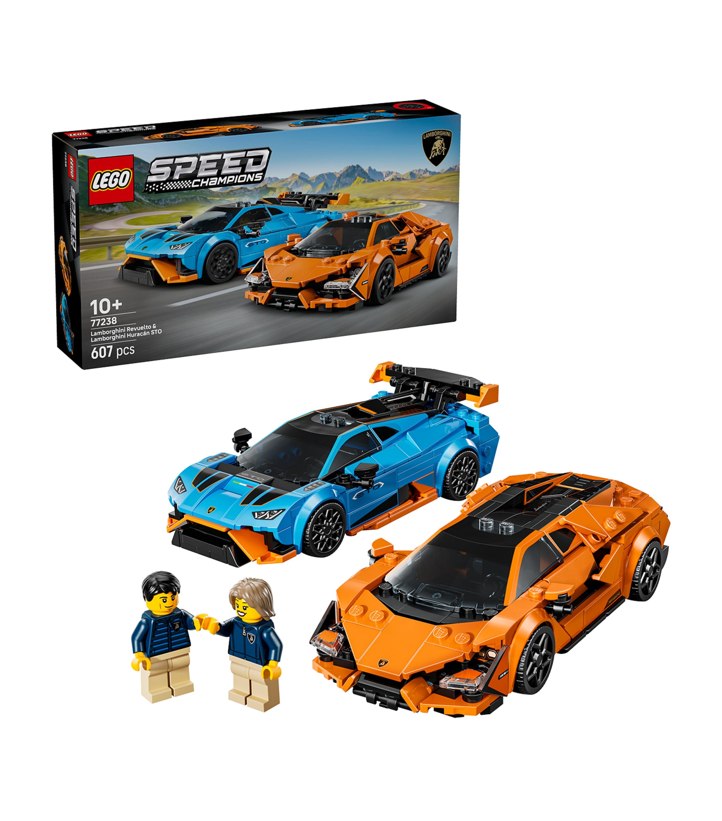 Lego Speed Champions Lamborghini Revuelto & Huracán STO 77238 | Toys | Building & Construction Toys | Designers | Lego