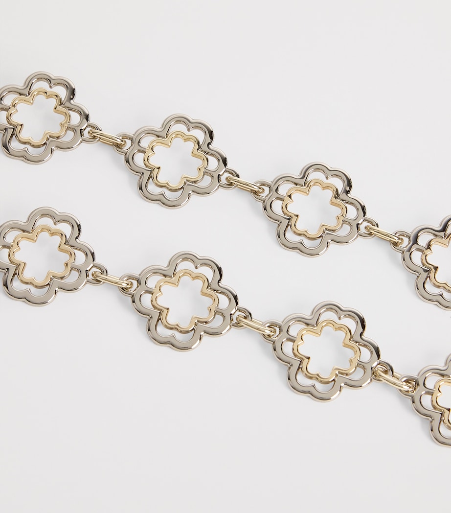Clover Chain Belt SILVER/GOLD Image 5