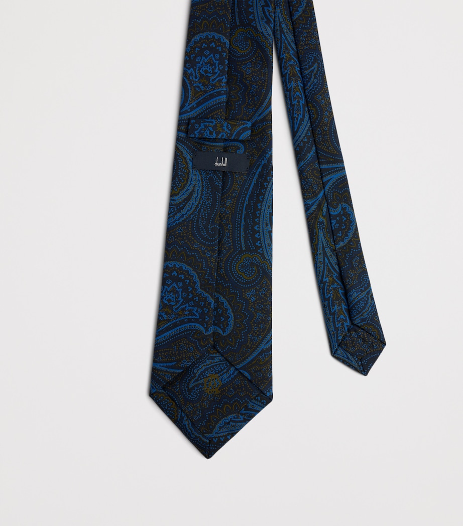 Dunhill Silk Paisley Tie Image 2