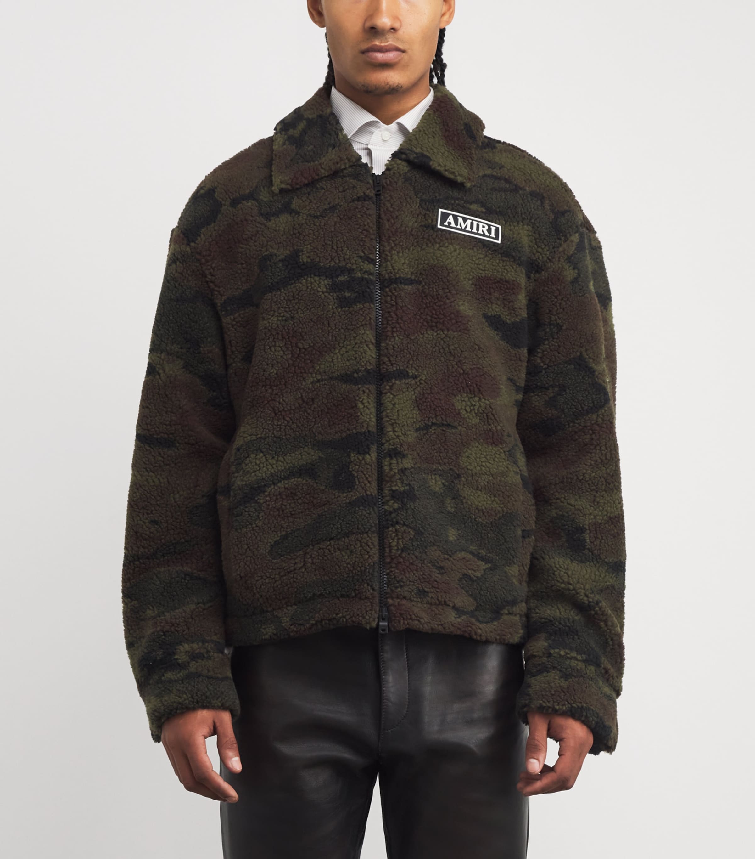 Fleece Camouflage Jacket CAMO Image 3