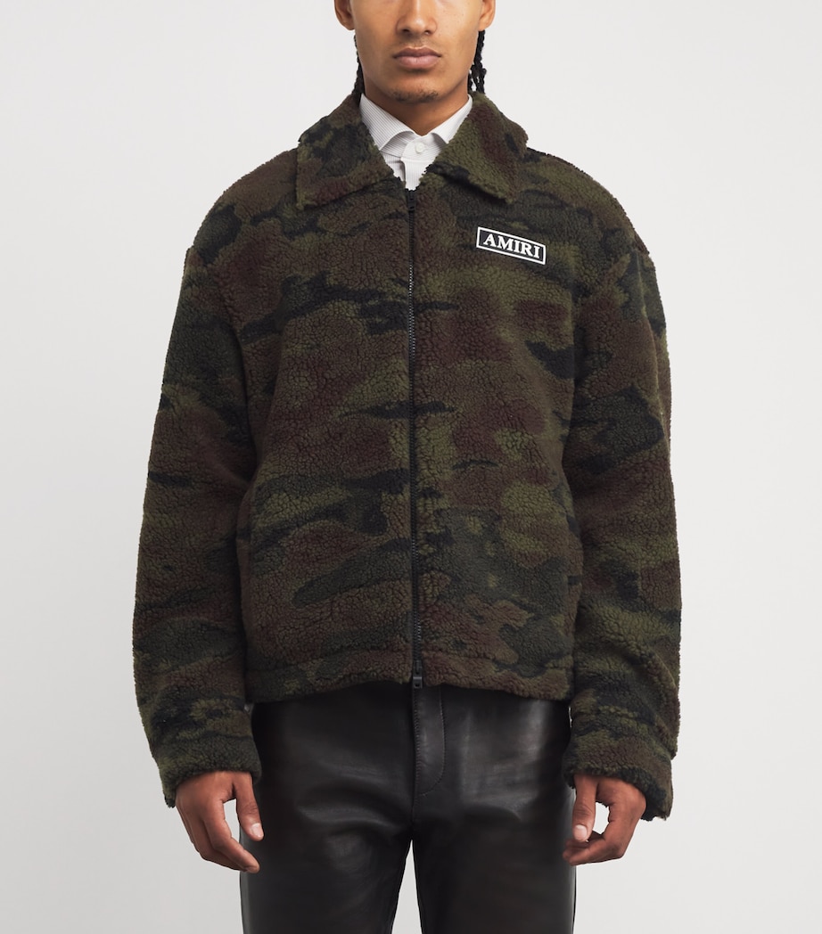 Fleece Camouflage Jacket CAMO Image 3