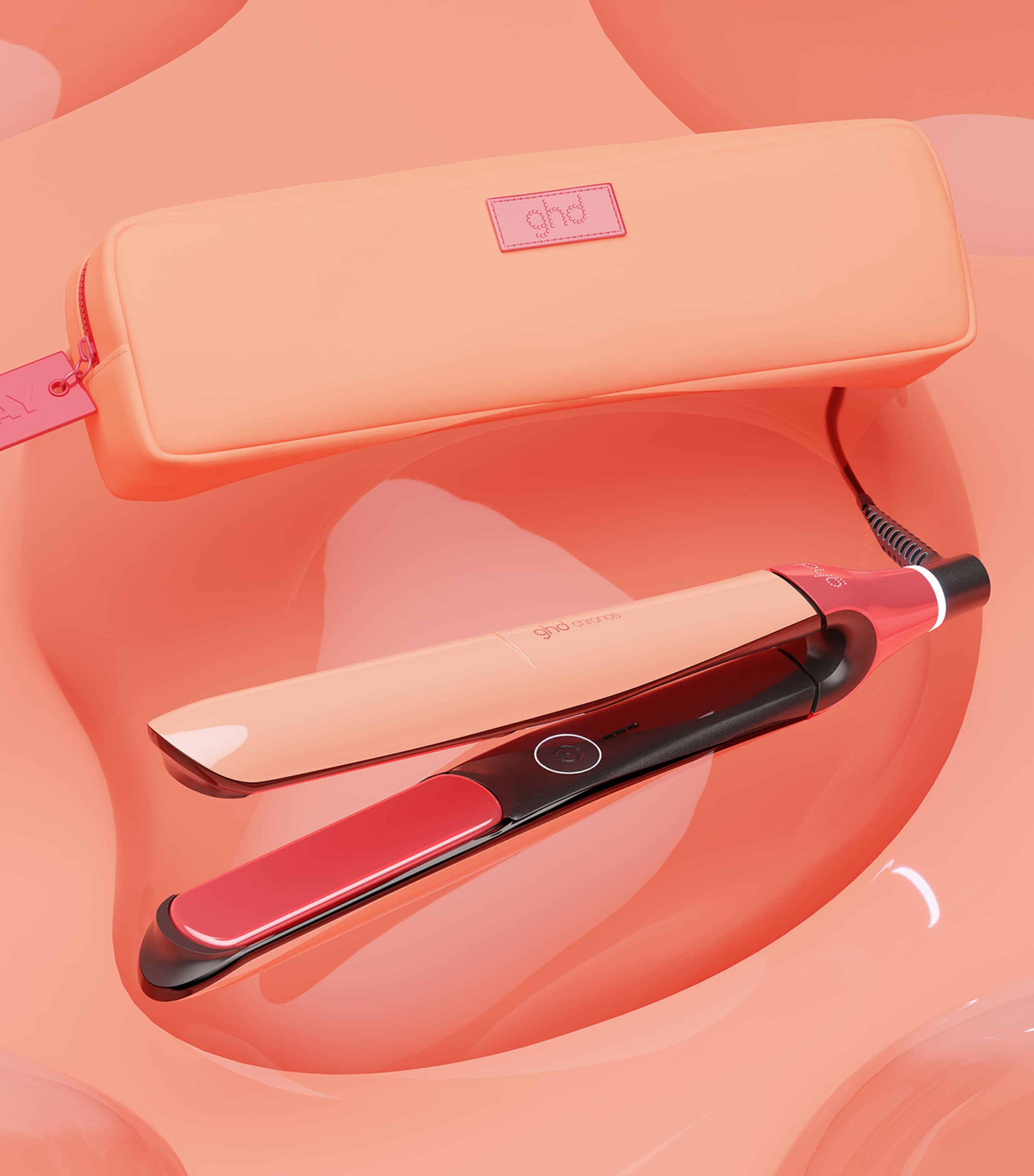 ghd Chronos Professional Hair Straightener Jelly Mint Image 2