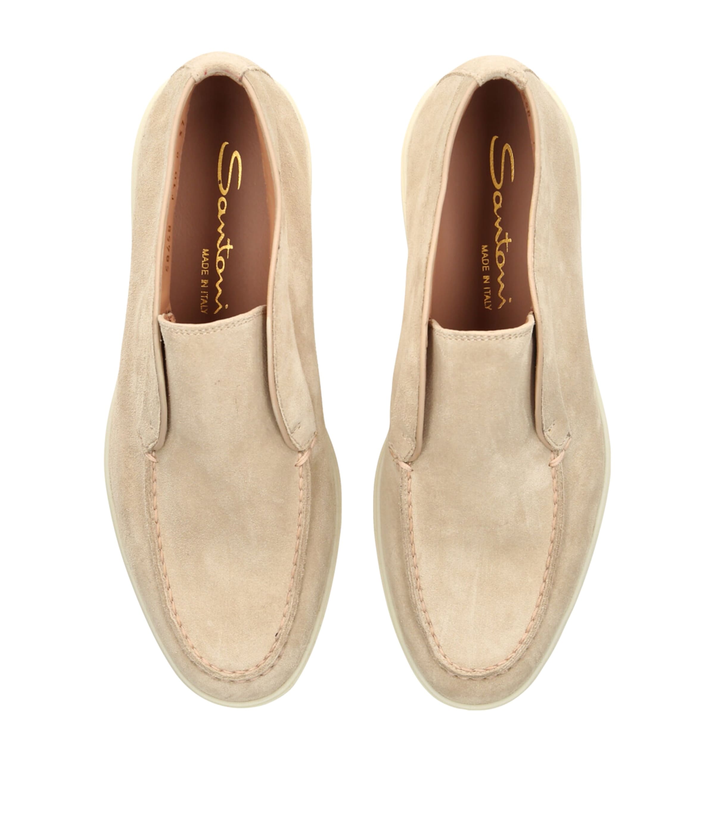 Suede Andvari Ankle Boots BEIGE Image 4