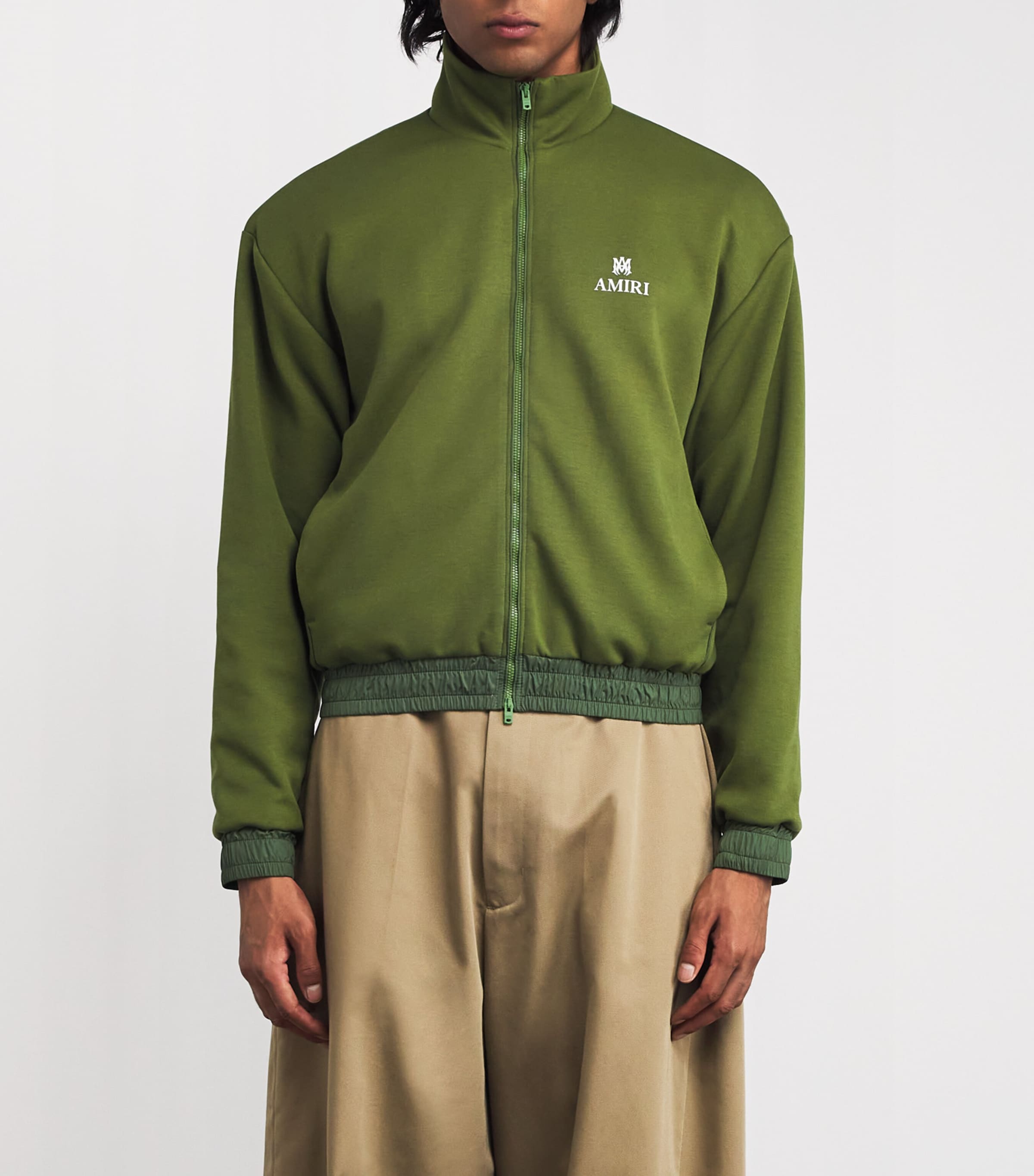 Logo Lounge Track Jacket GREEN Image 3