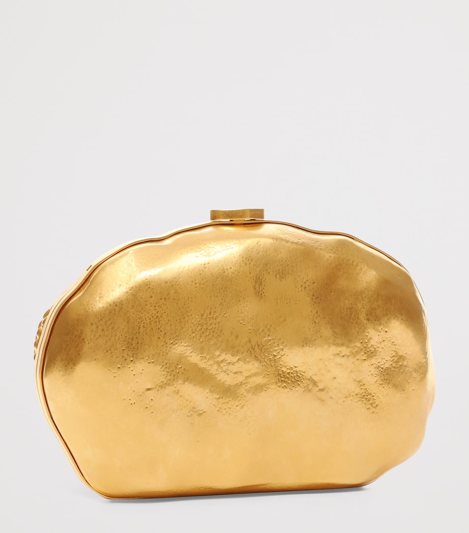 Schiaparelli Serpent Clutch Bag Gold Image 4