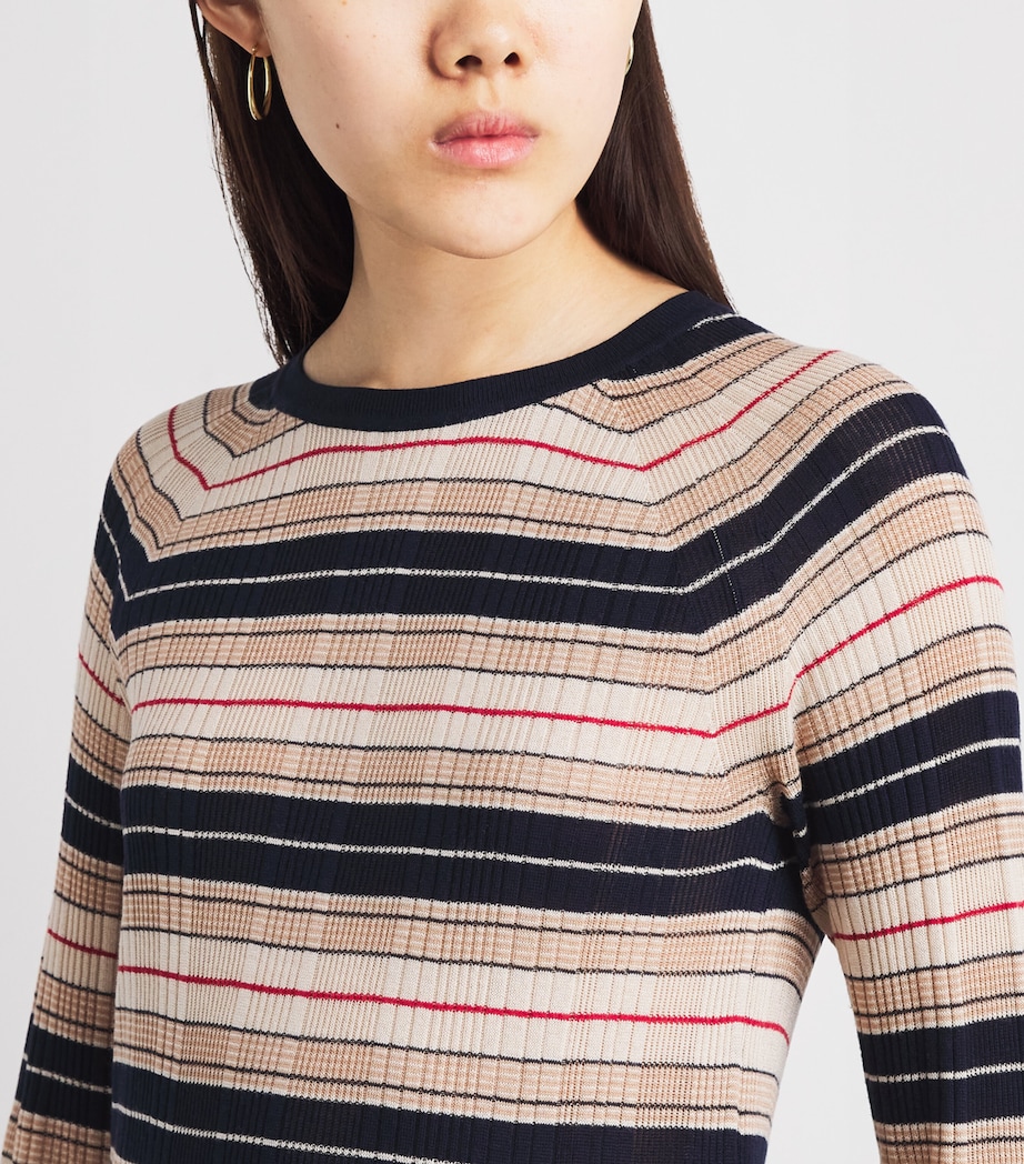 Rag & Bone Womens Crew-Neck Teresa Sweater Nvymt Image 3
