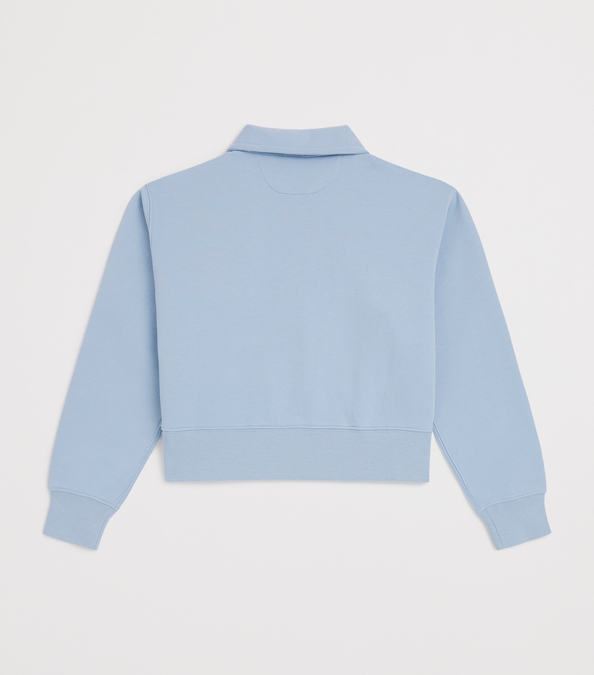 Cotton-Blend Polo Pony Sweatshirt (7-14 Years) ESTATE BLU Image 2