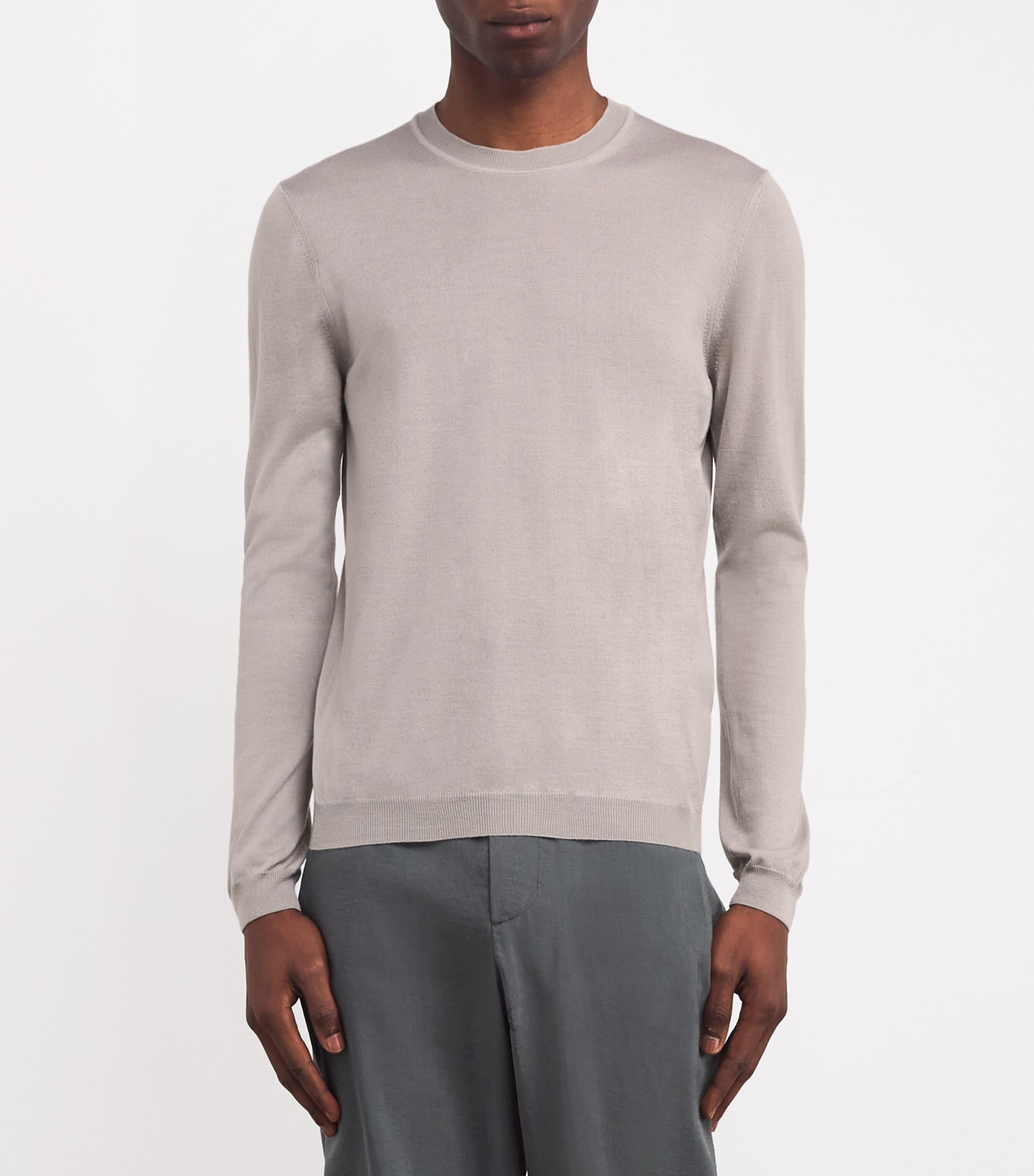 ニット・セーター GIORGIO ARMANI PULLOVER IN CASHMERE Giorgio Armani Cashmere Ribbed Knit Sweater | Neiman Marcus