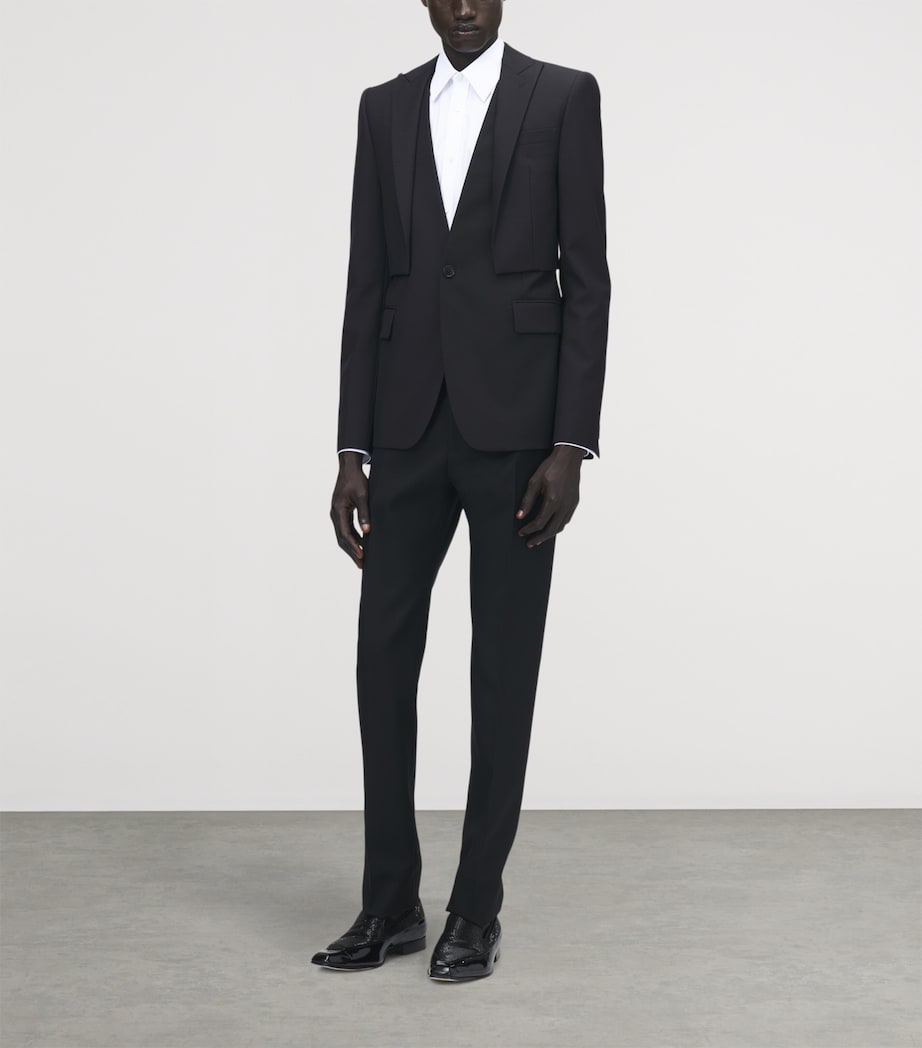 Wool Trompe-L'œil Blazer 1000 Image 2