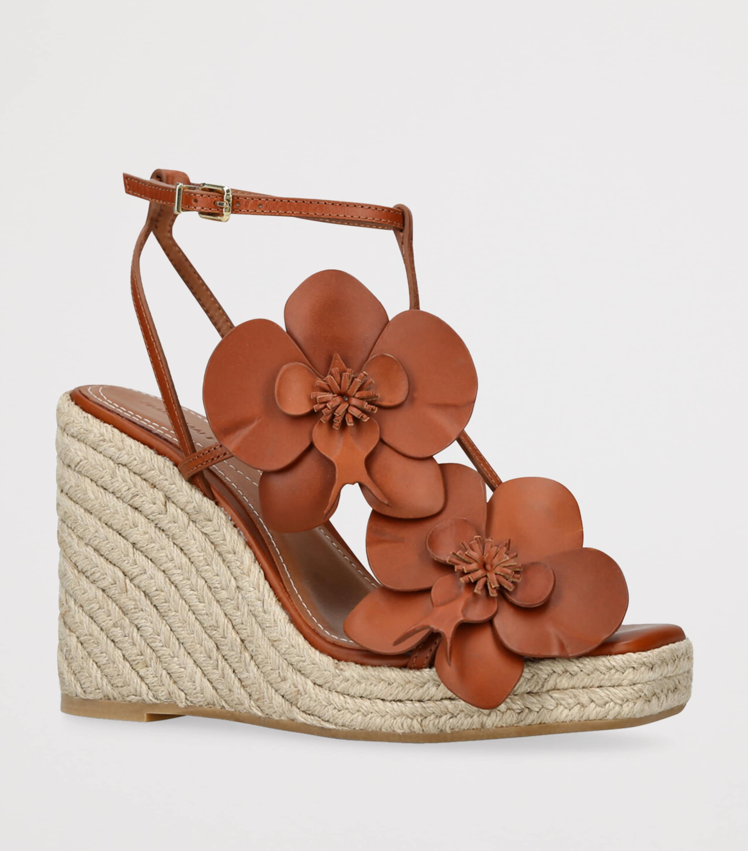 ★ZIMMERMANN★Orchid 110 メタリック ウェッジサンダル Orchid Wedge 110 Gold Online | Zimmermann