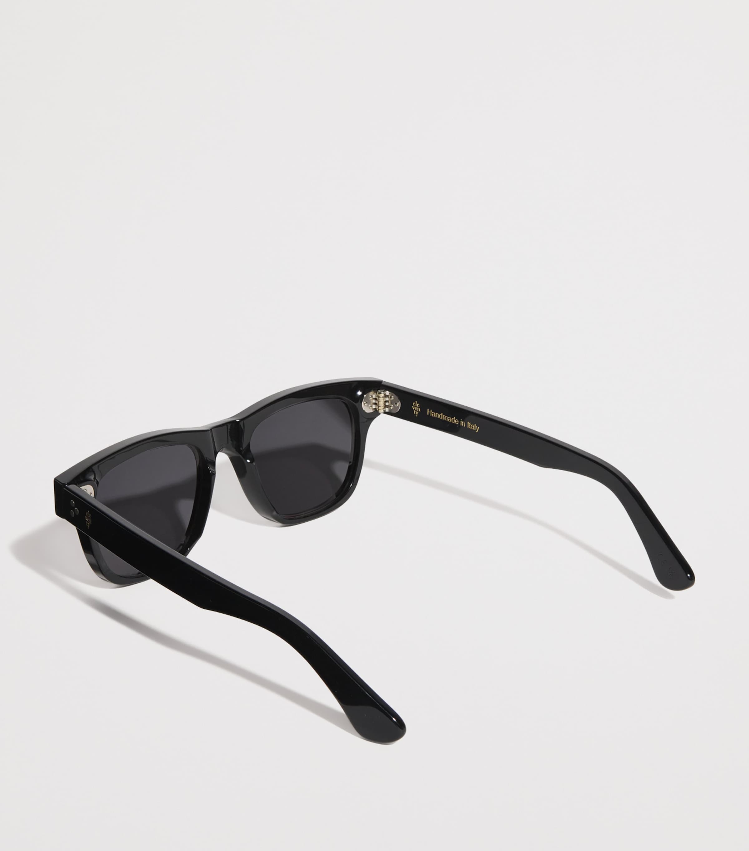 Eleventy Cellulose Acetate Marco Sunglasses Nero E Nero Image 3